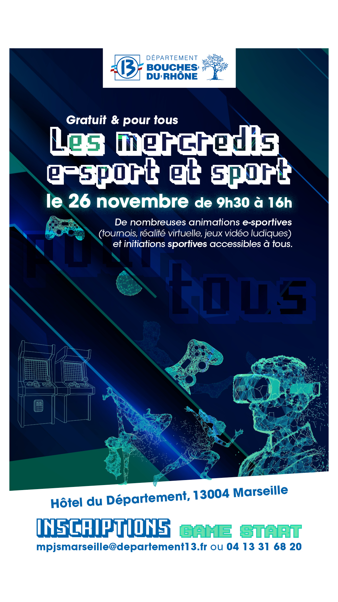 Les mercredis e-sport et sport pour tous