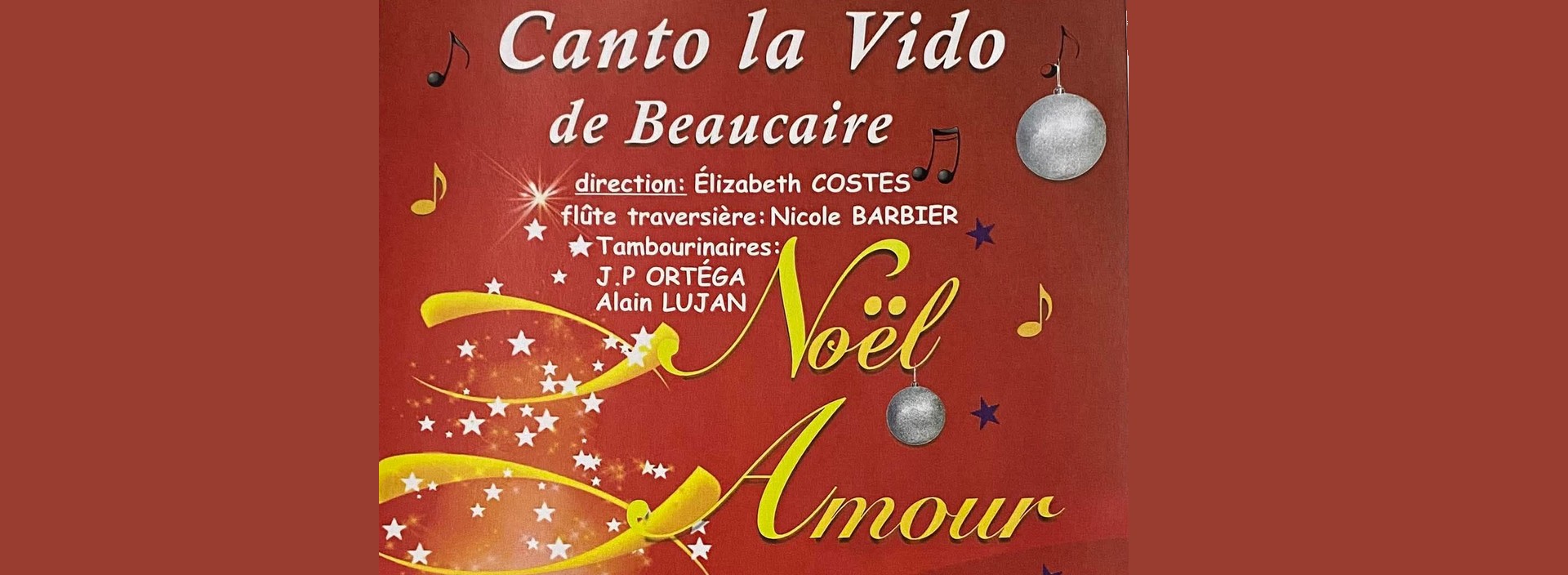 Concert Canto la Vido de Beaucaire - glise de Fontvieille