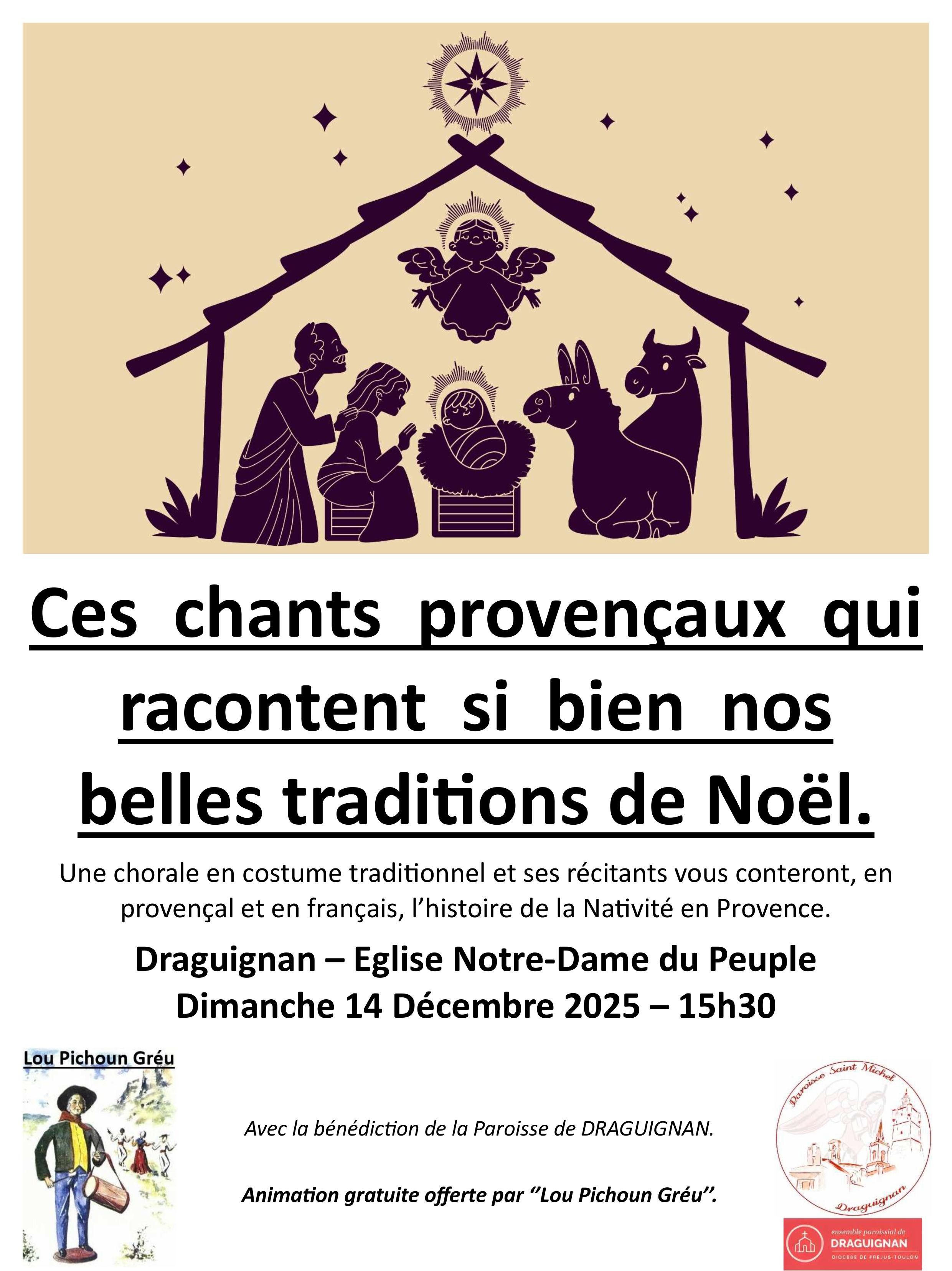 Ces chants provenaux...