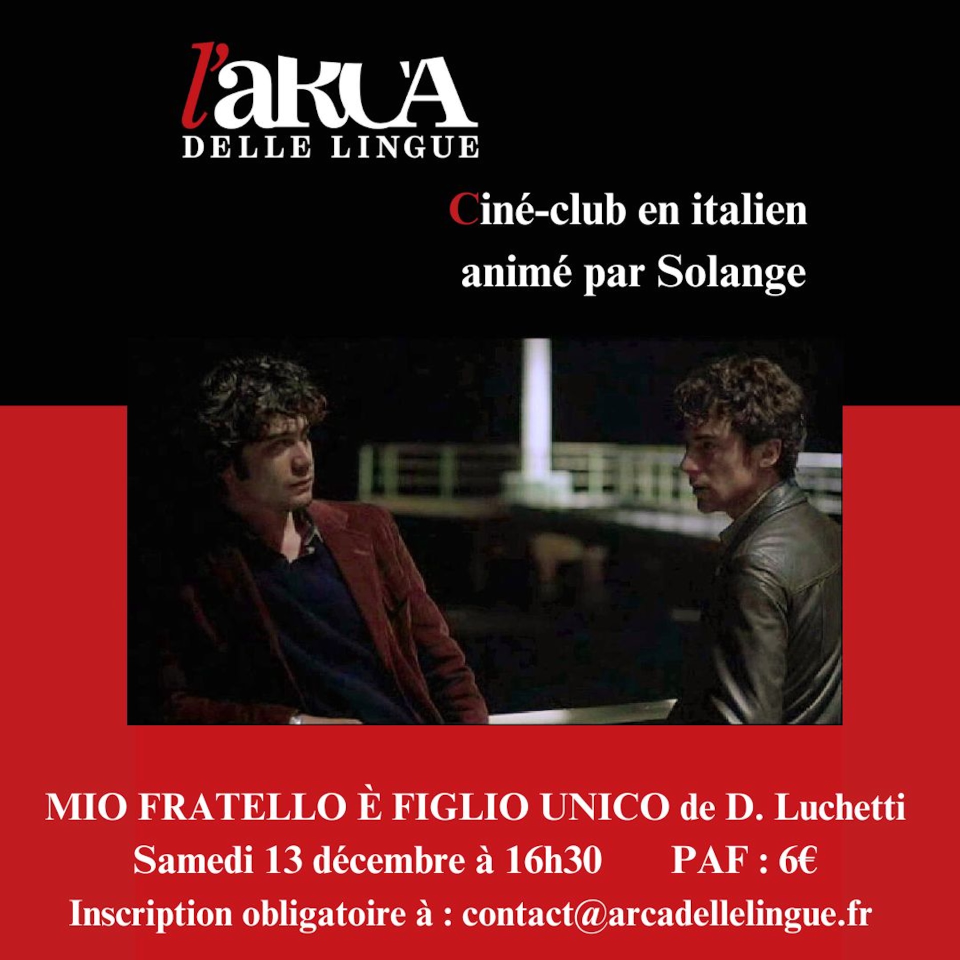 Cin-club en italien : 
