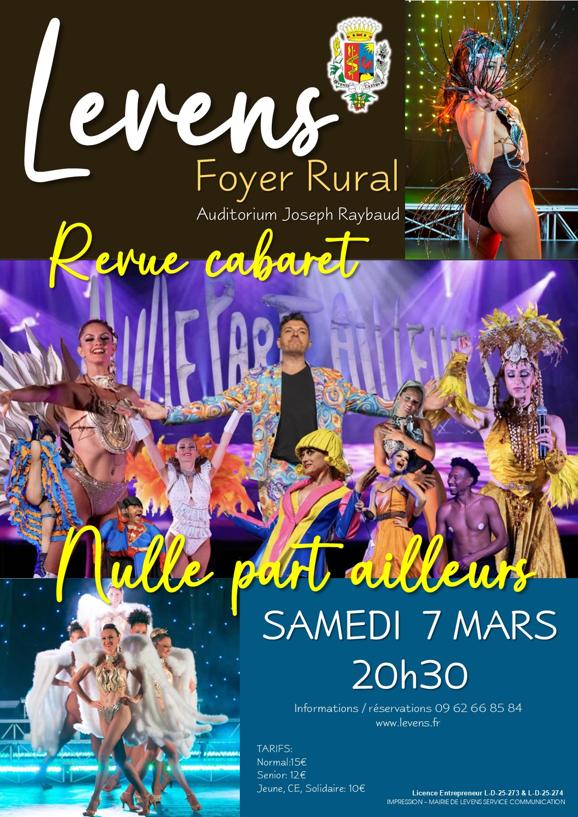 Revue de cabaret : Nulle par ailleurs