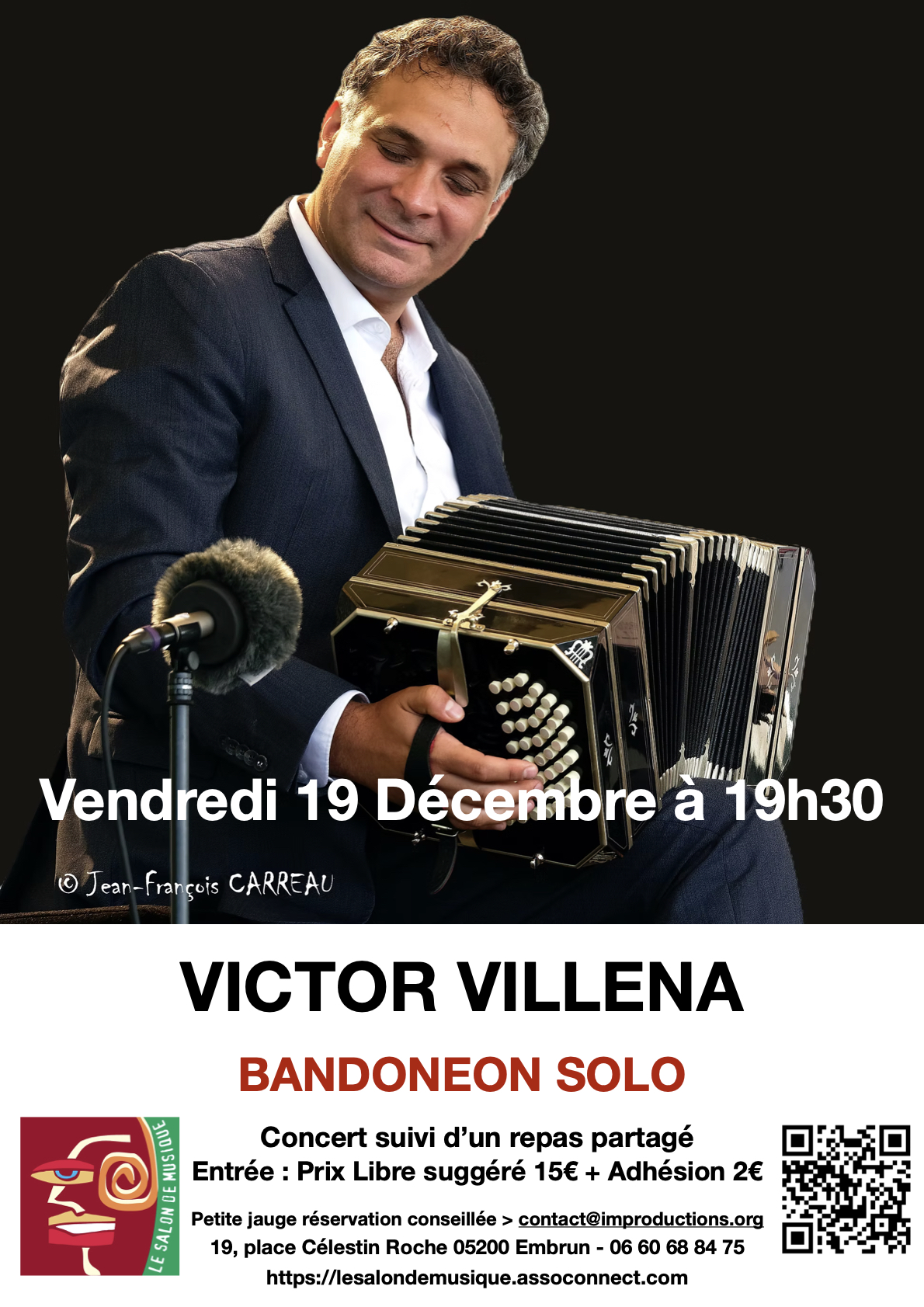 Concert Victor Villena : Bandonon Solo