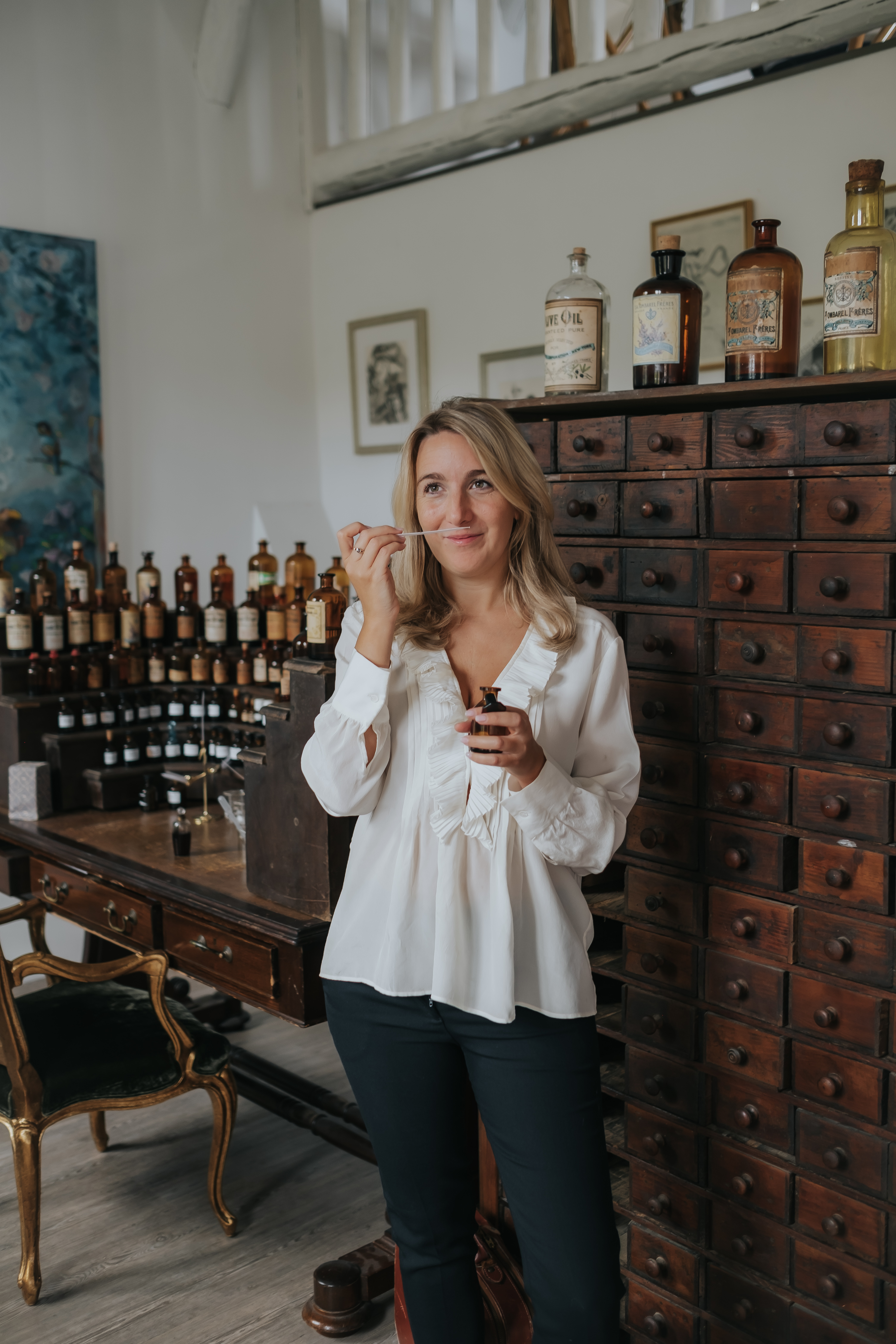 Atelier olfactif anim par Sonia Godet