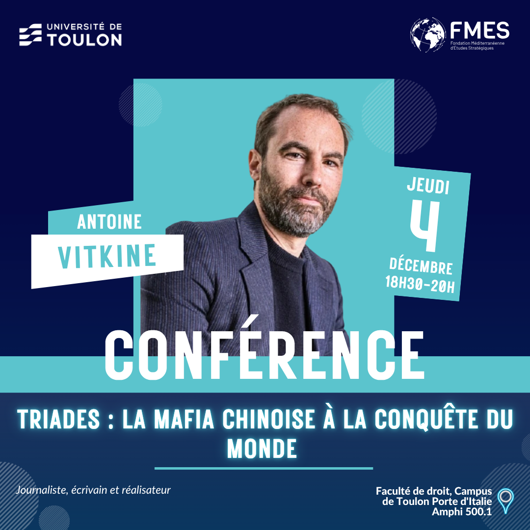Confrence - Triades : la mafia chinoise  la conqute du monde