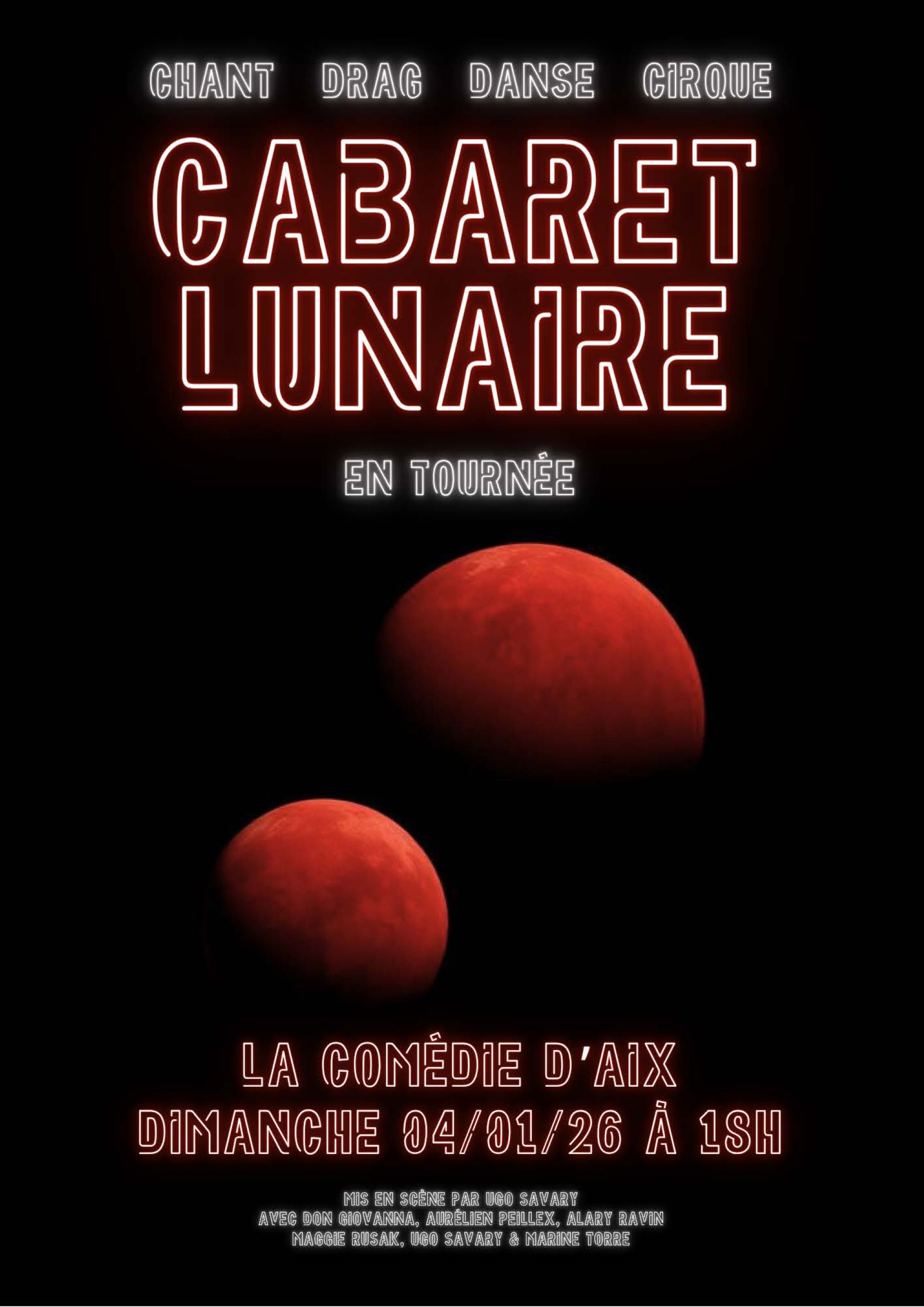Spectacle - Cabaret Lunaire