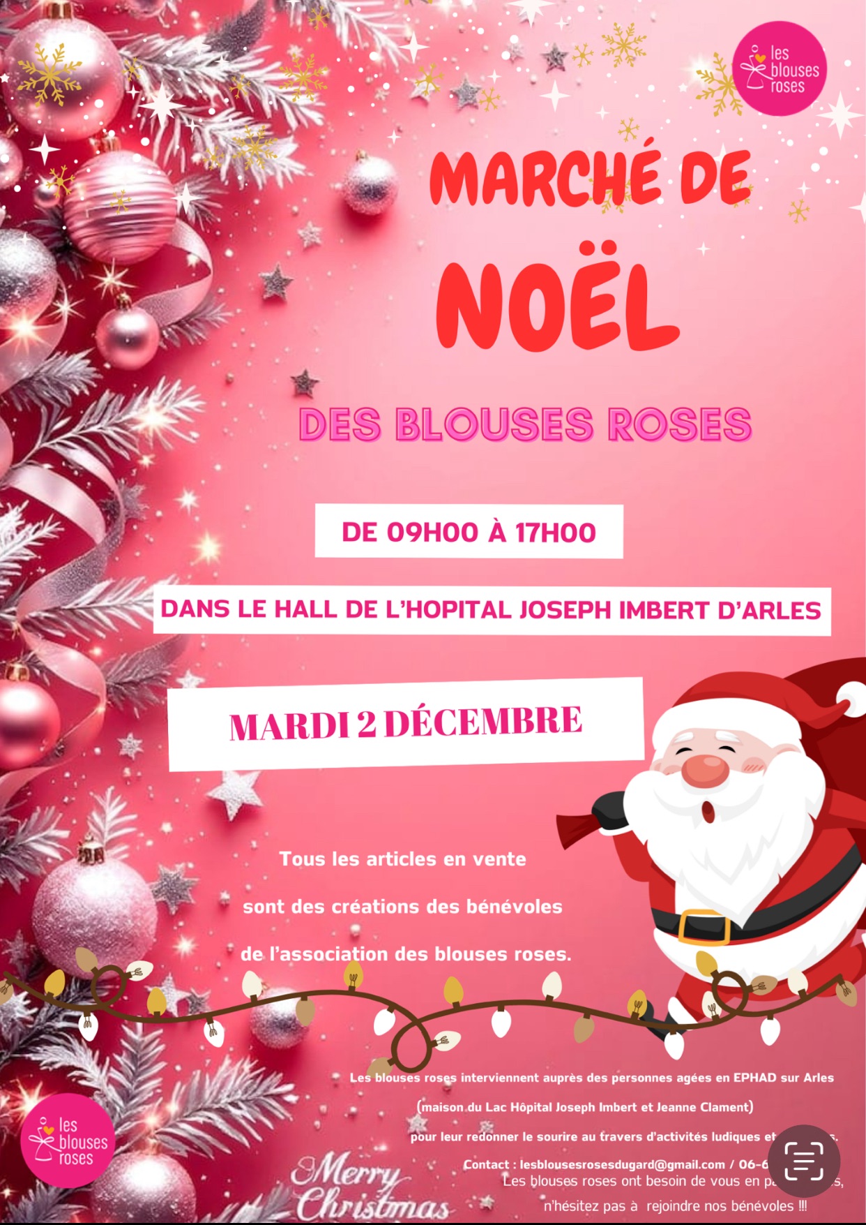 March de Nol des blouses roses