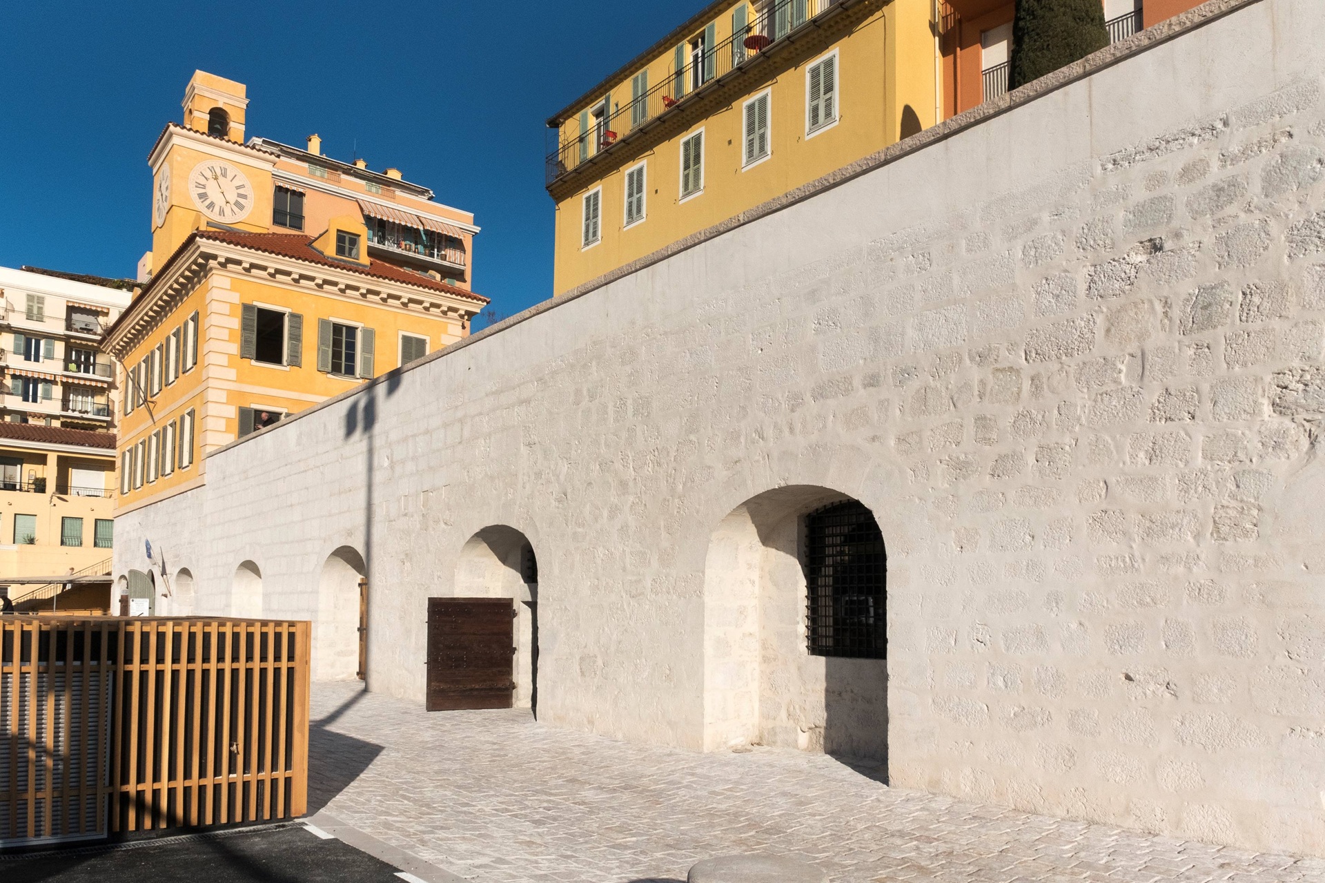 Visite guide de lancien bagne  l'Espace culturel dpartemental Lympia - Nice