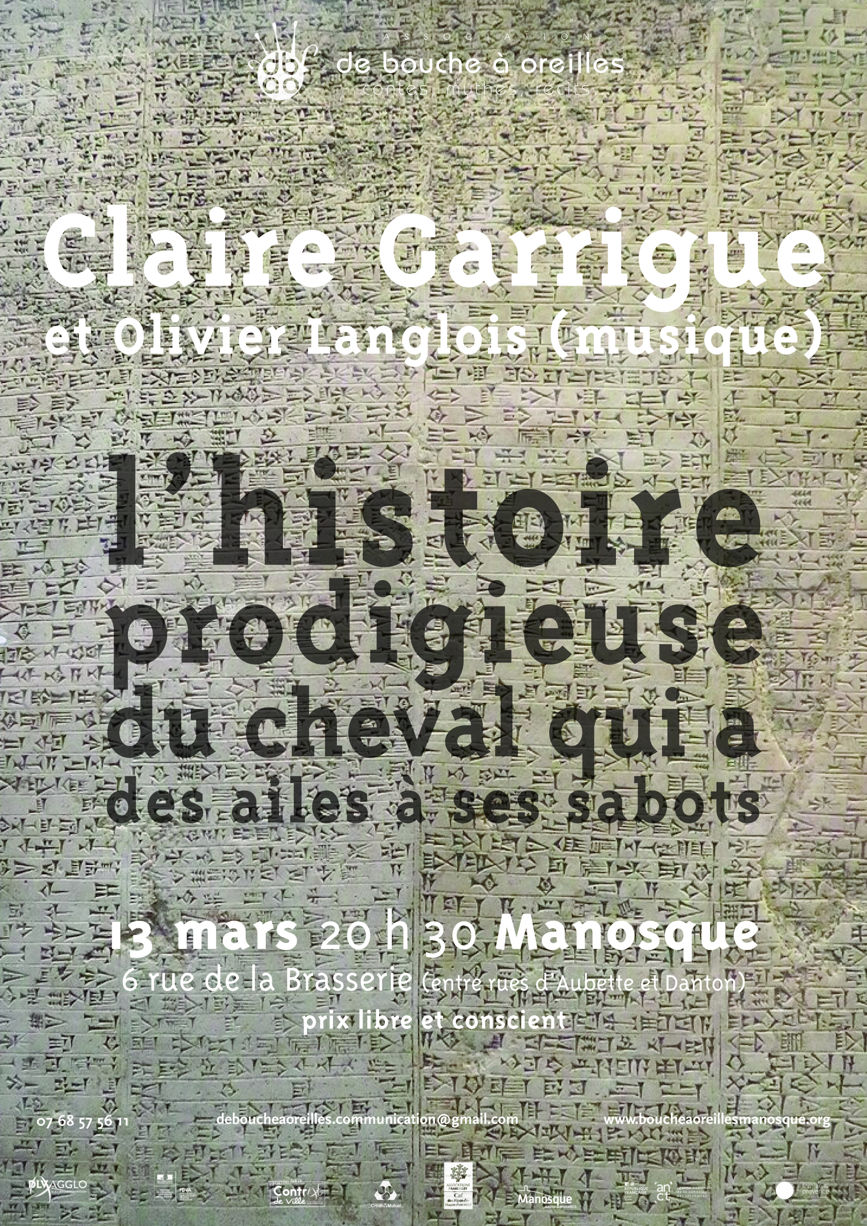 L'histoire prodigieuse du cheval qui a des ailes  ses sabots