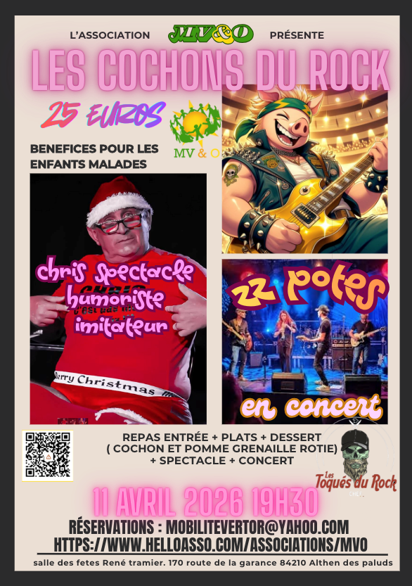 Concert - Les cochons du Rock