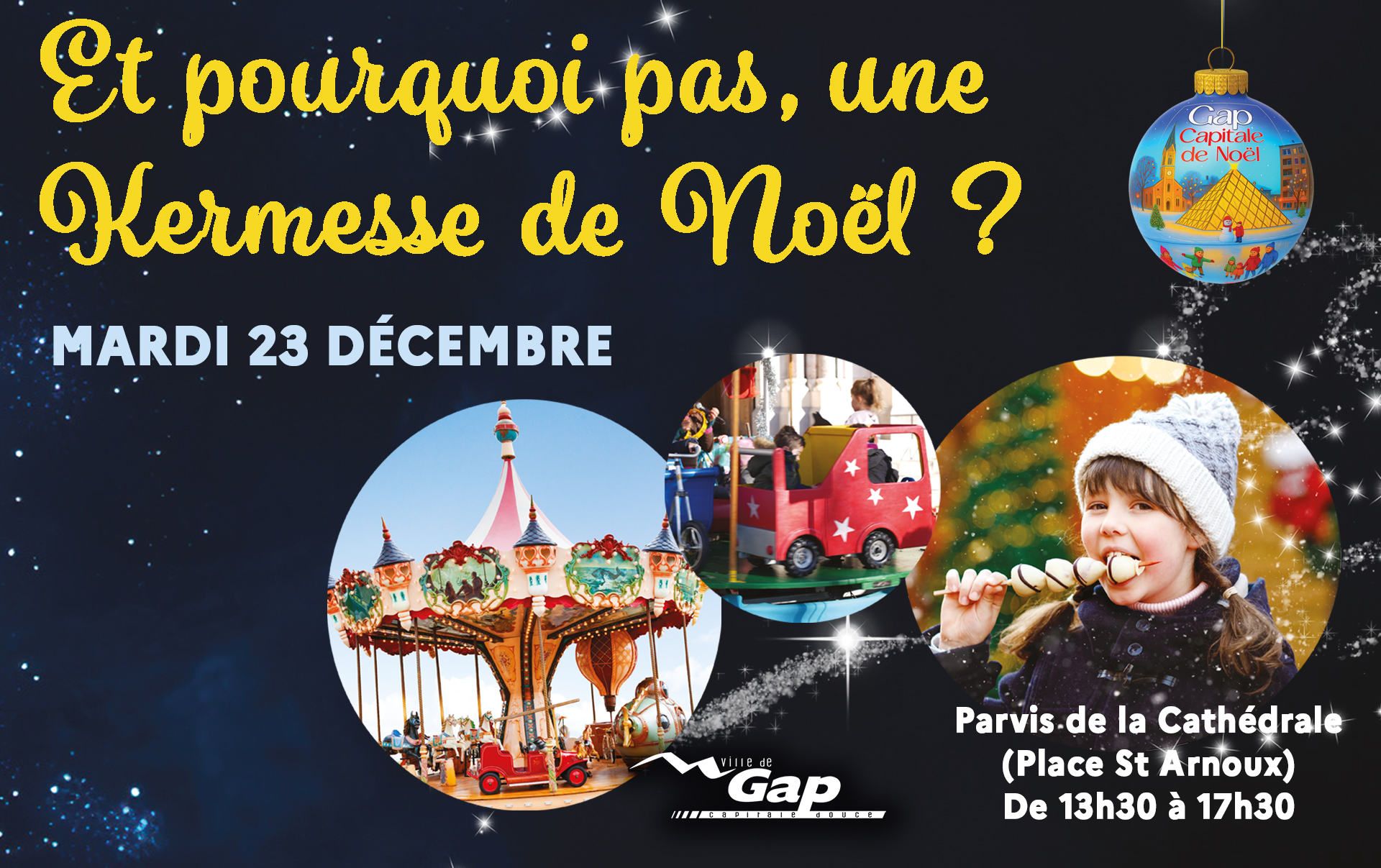 Et pourquoi pas... une kermesse de Nol ? - Gap Capitale de Nol