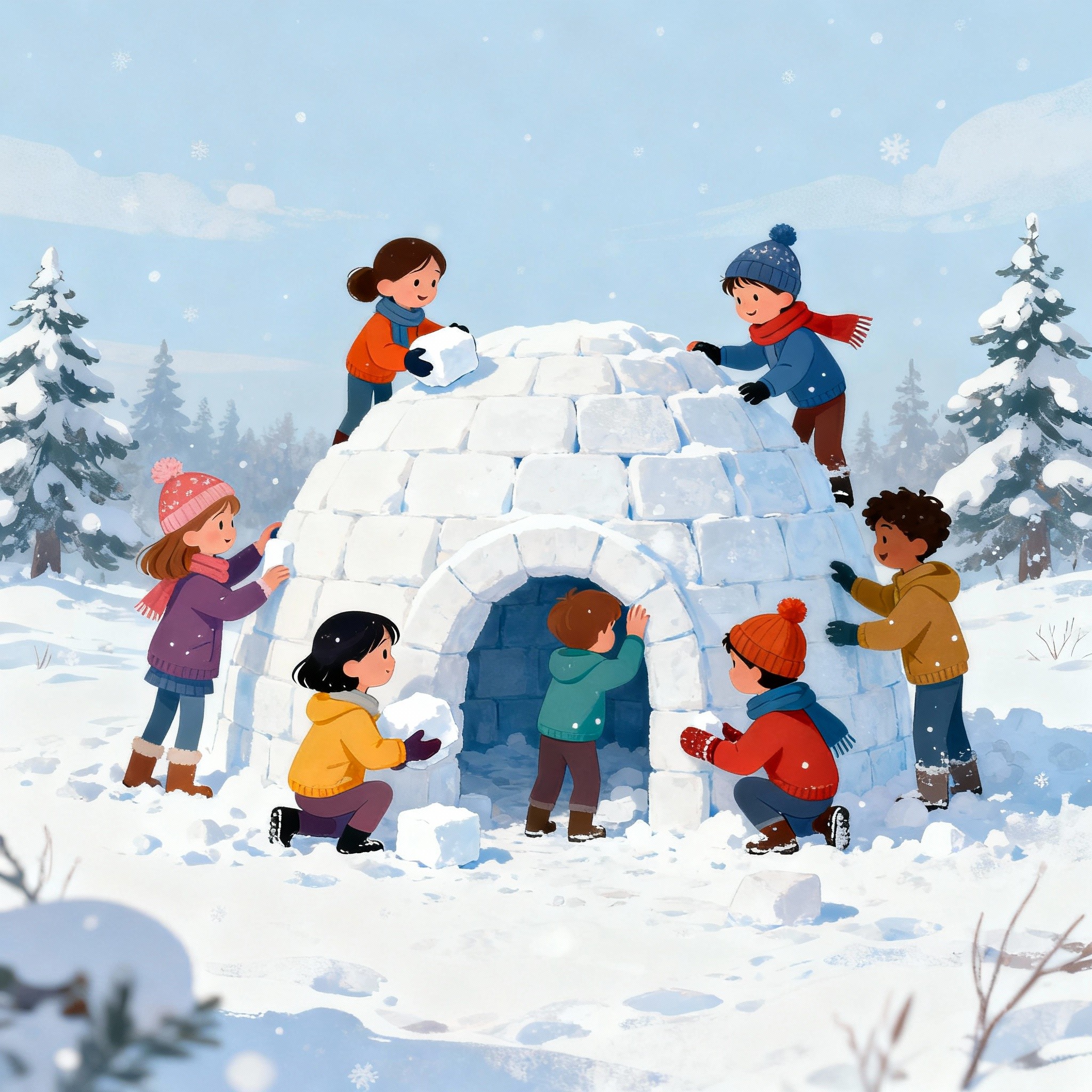 Les petits z'squimaux !