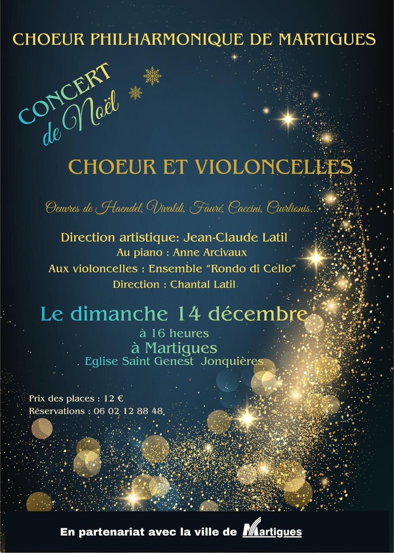 Concert : Choeur et violoncelles