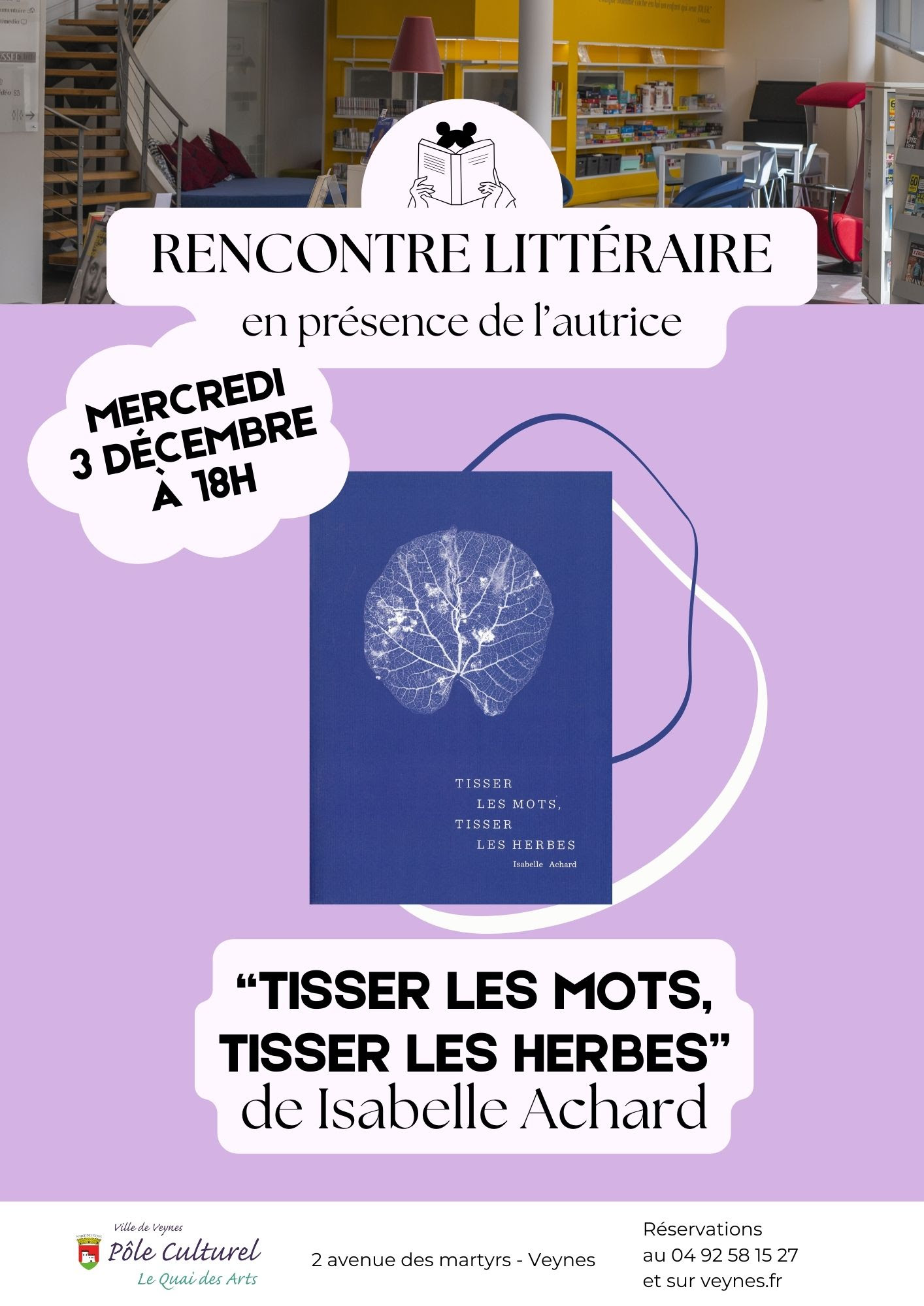 Rencontre littraire avec Isabelle Achard
