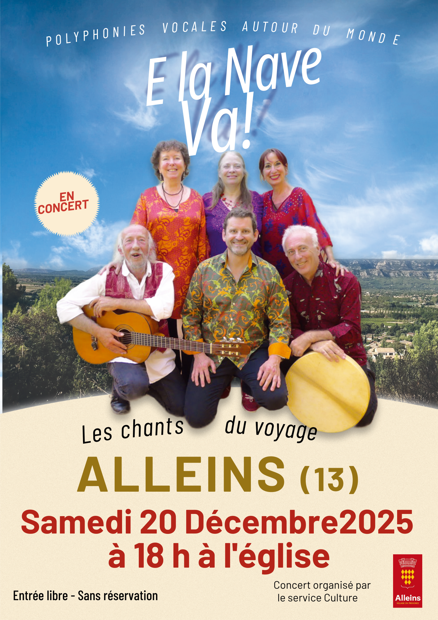 Concert : E la nave va !