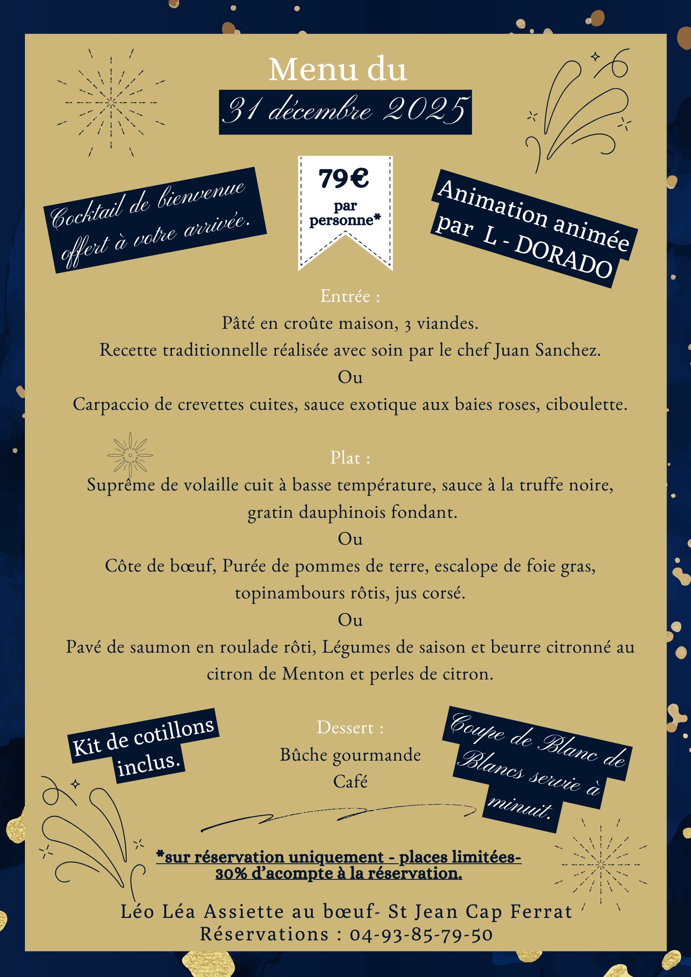 D�ner de la Saint Sylvestre