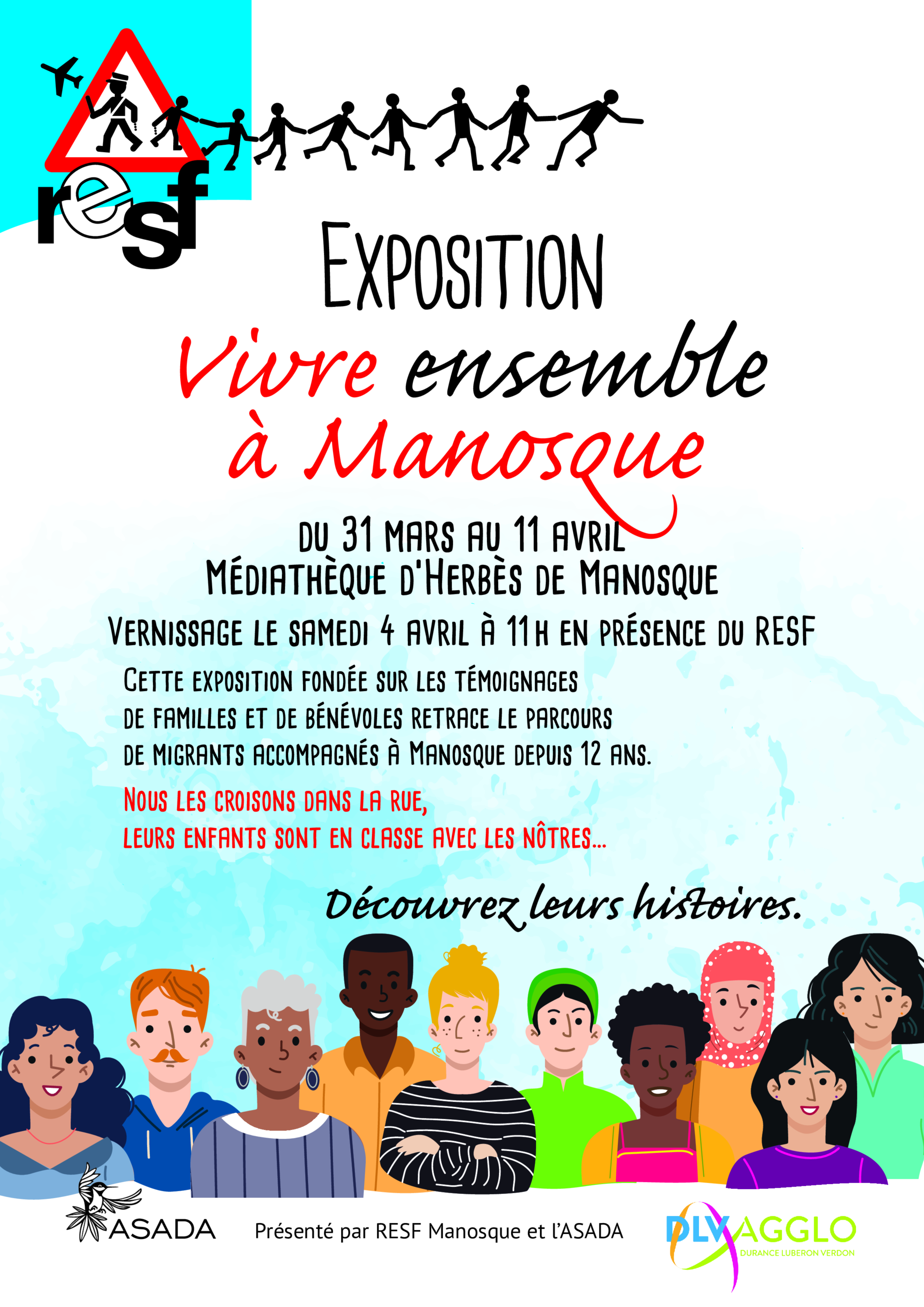 Exposition : Vivre ensemble  Manosque