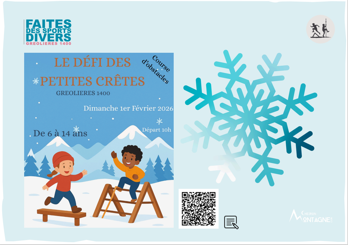 Le dfi des petits crtes