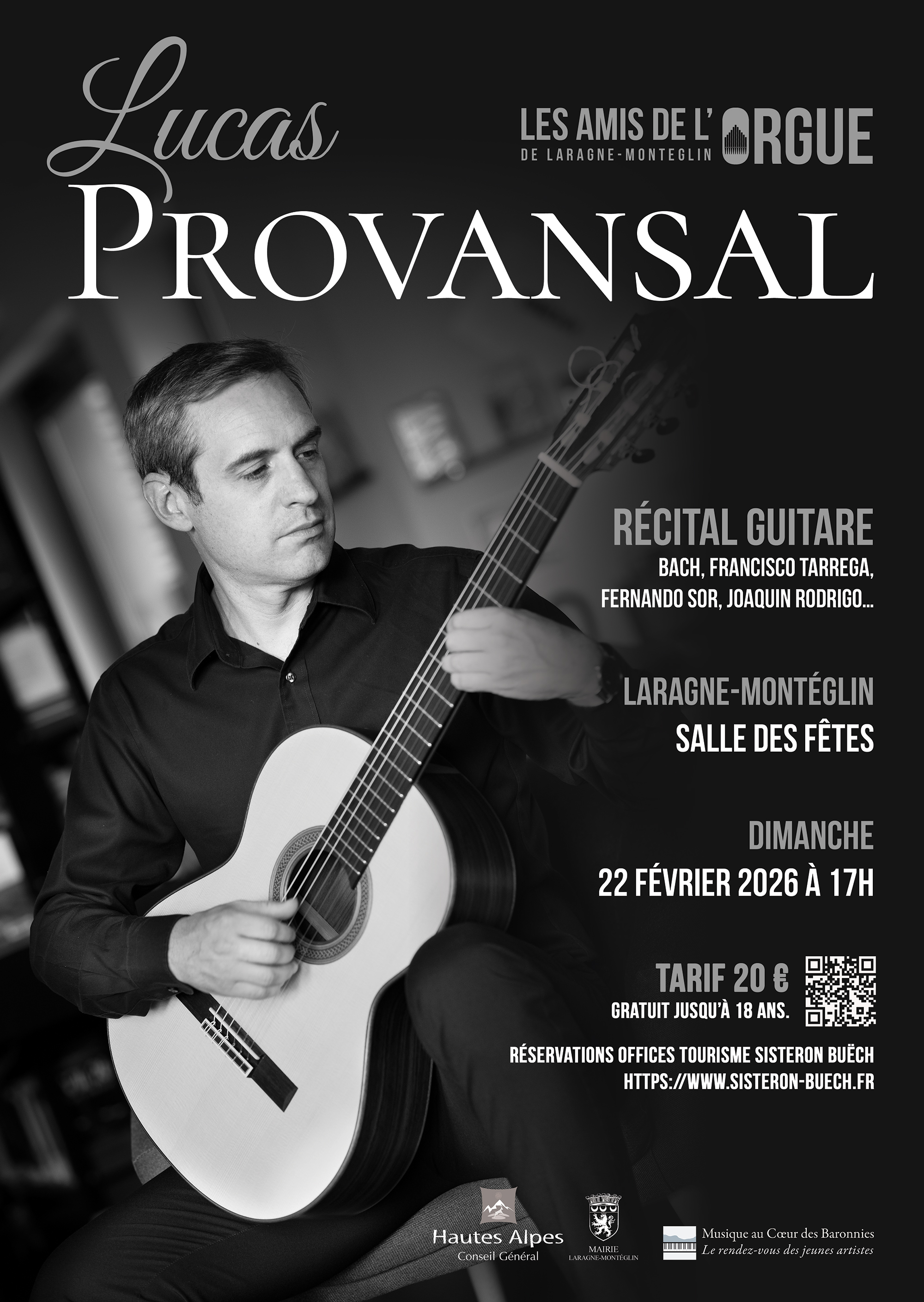 Rcital de guitare : Lucas Provansal