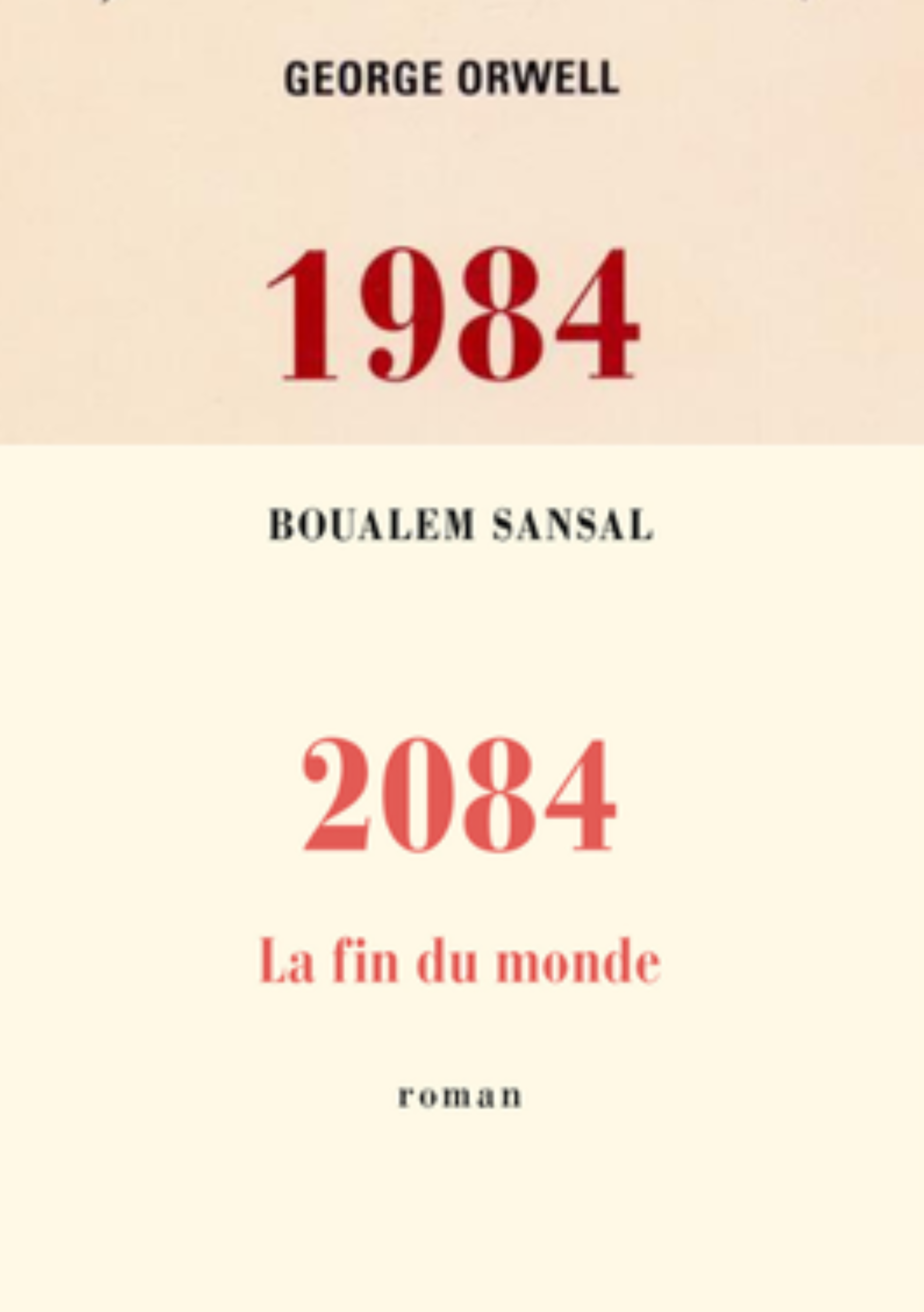 Confrence littraire : De George Orwell 1984  Boualem Sansal 2084, un engagement sans compromission pour la libert