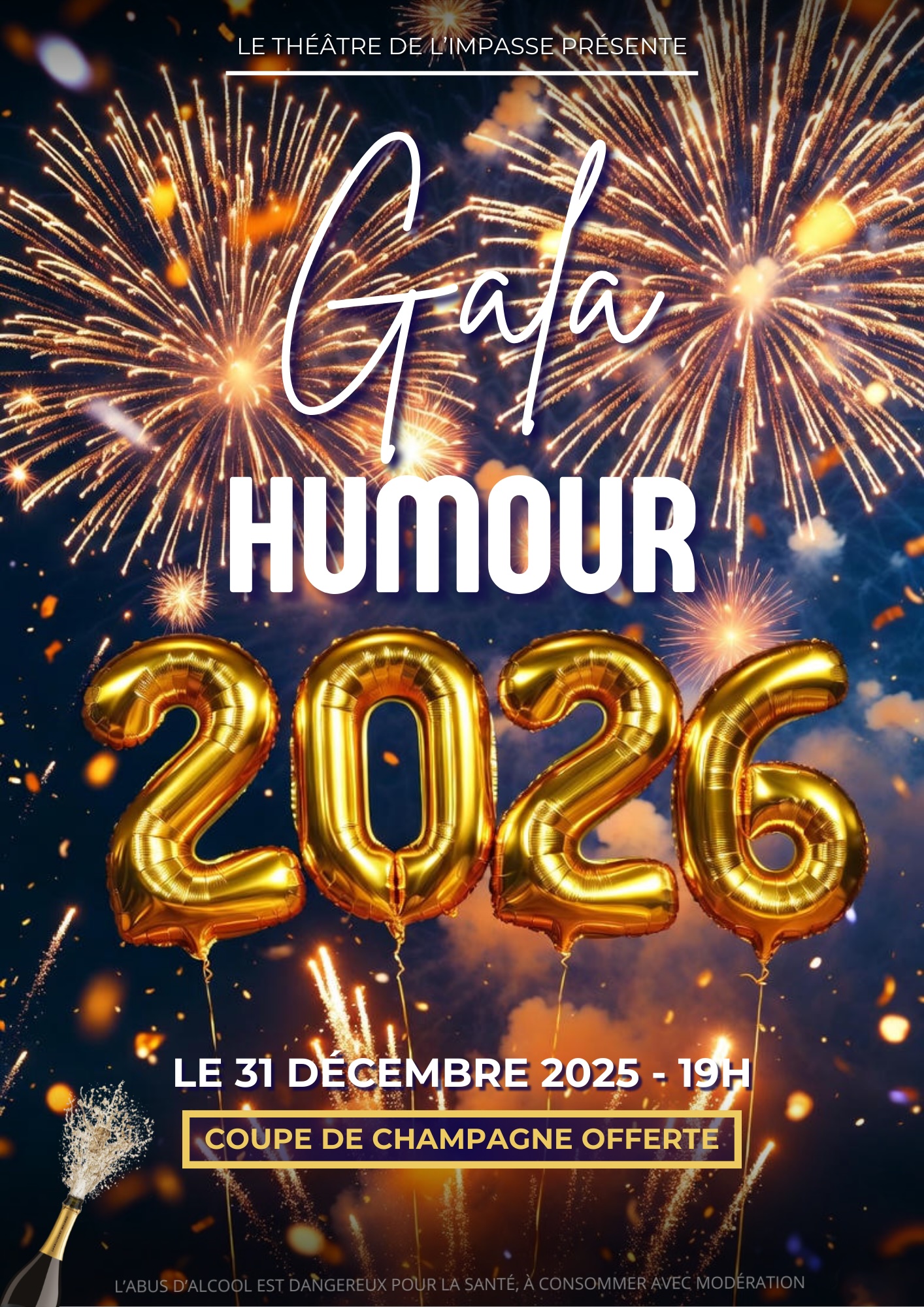 Gala Humour du rveillon