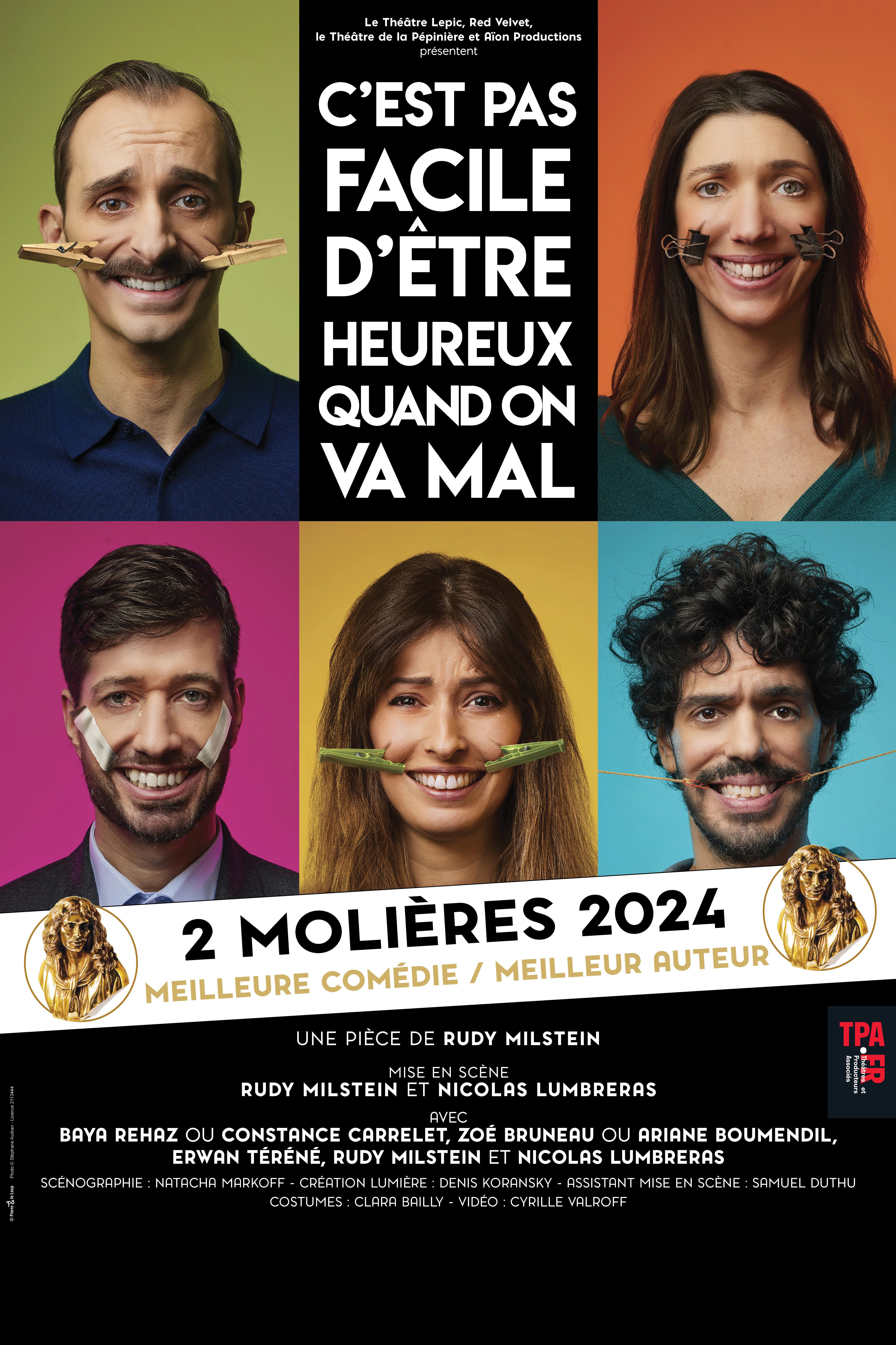 C'est pas facile d'tre heureux quand on va mal