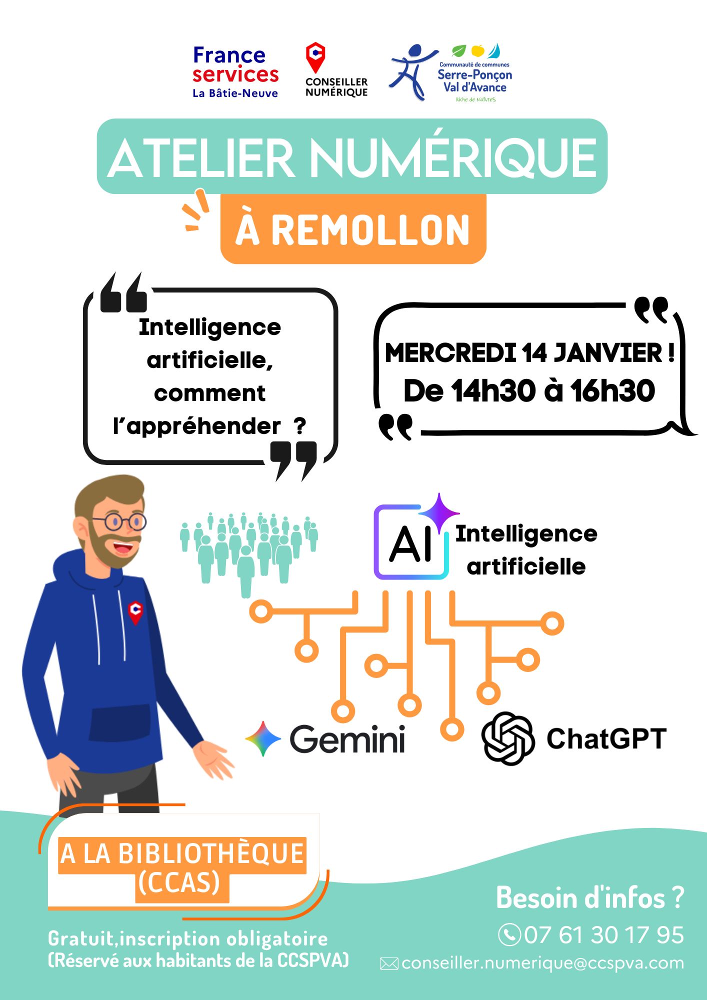 Atelier numrique  Remollon