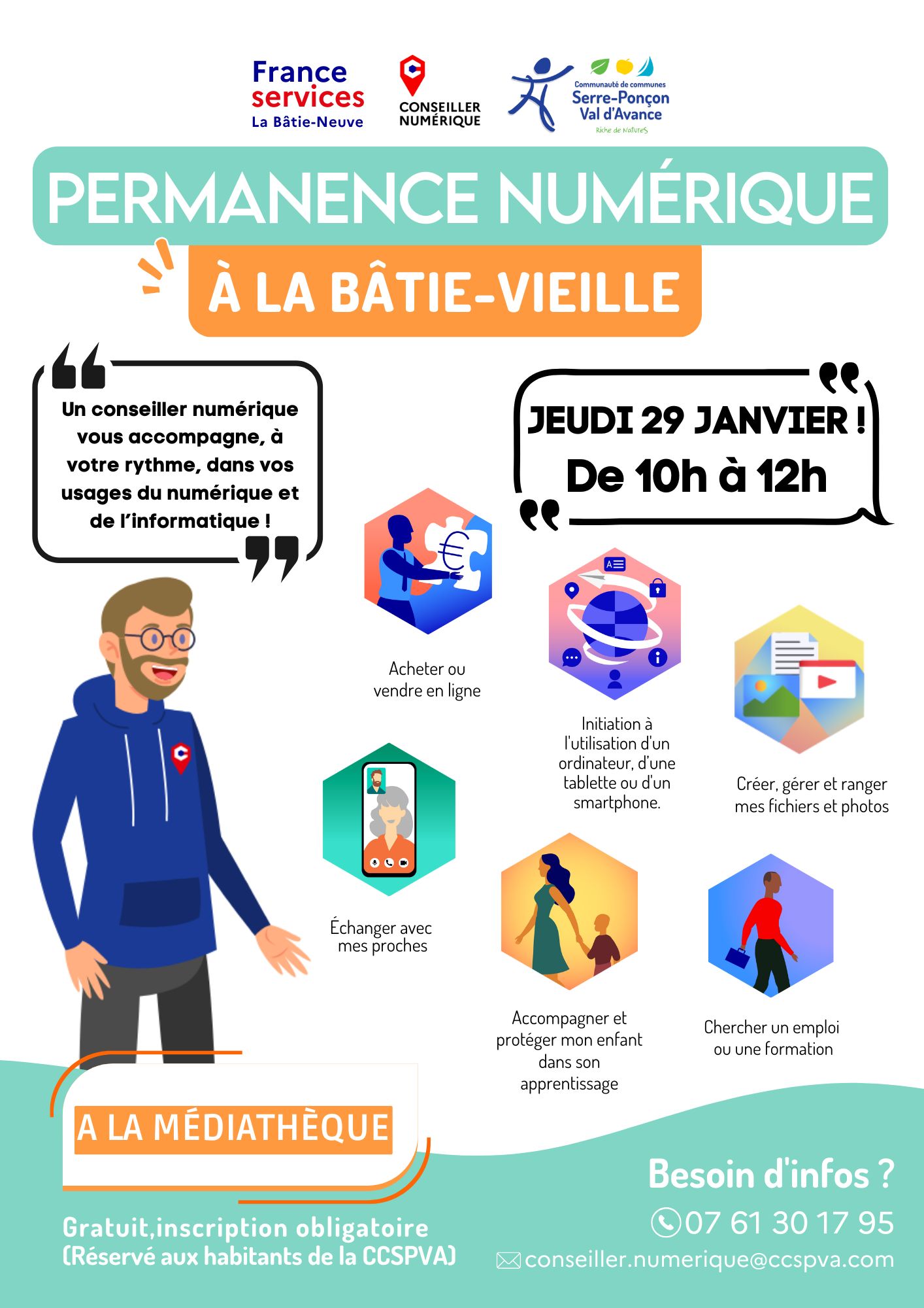 Permanence numrique  la Btie-Vieille