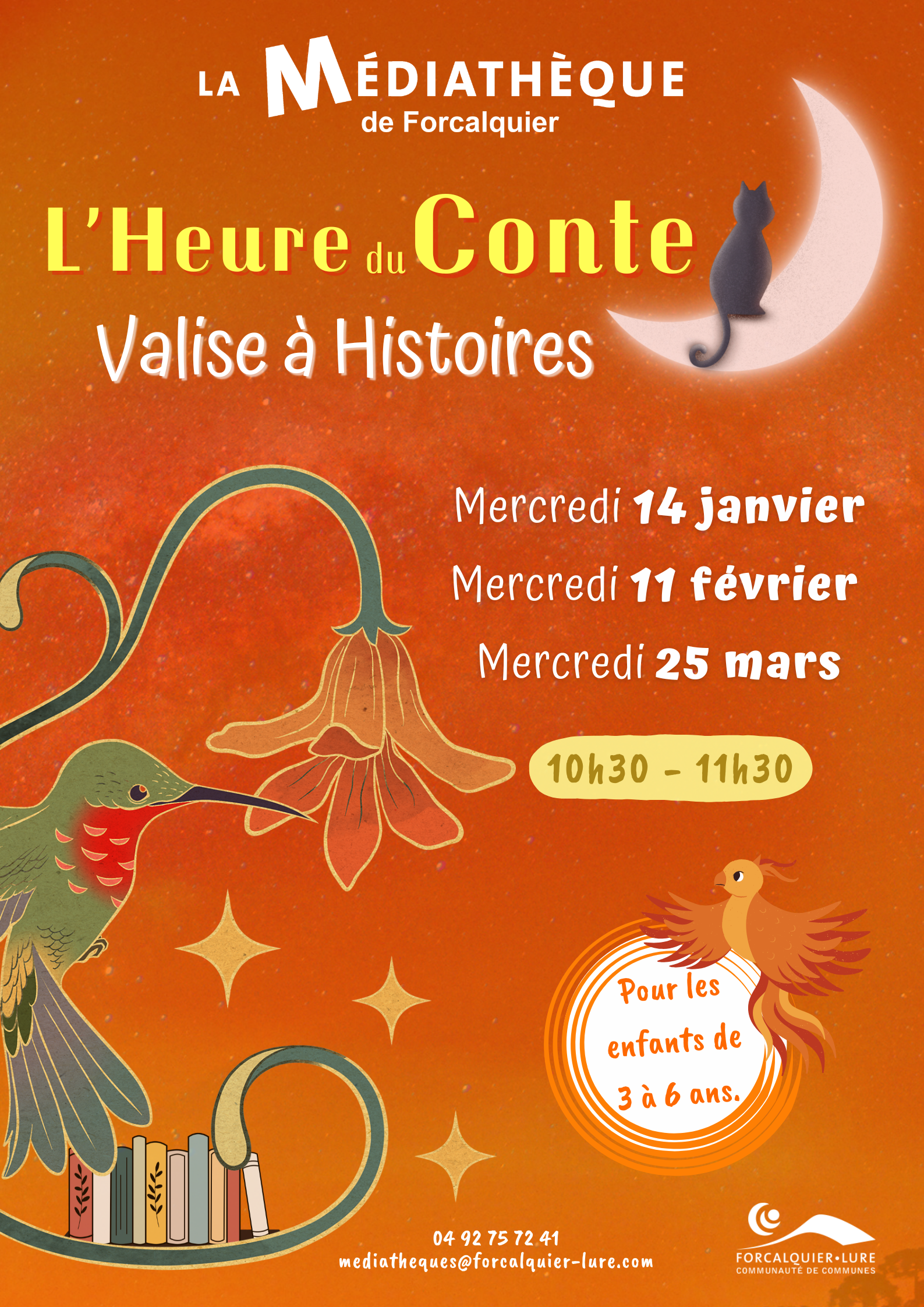 L'Heure du conte, la valise  histoire