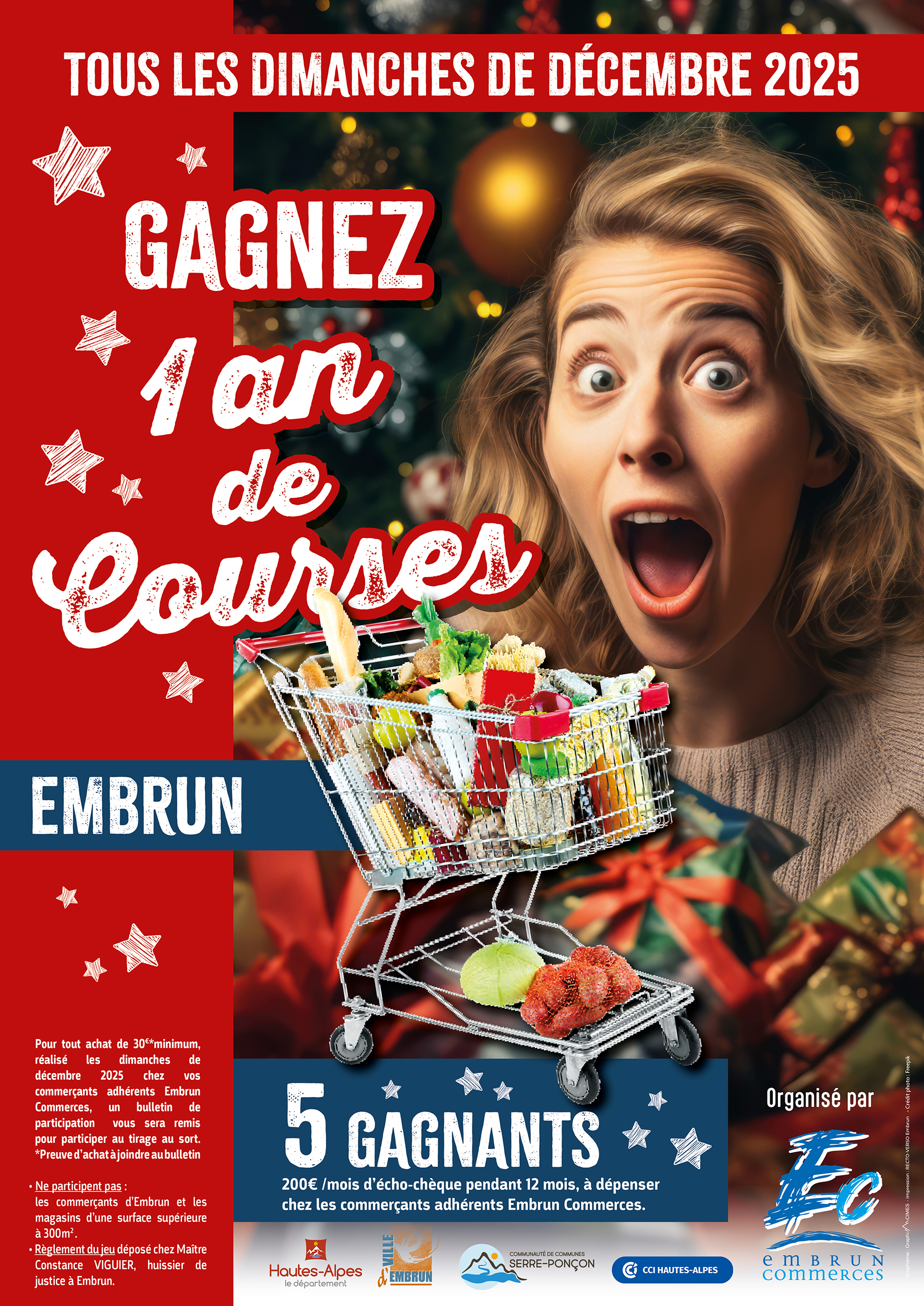 Un an de courses  gagner !