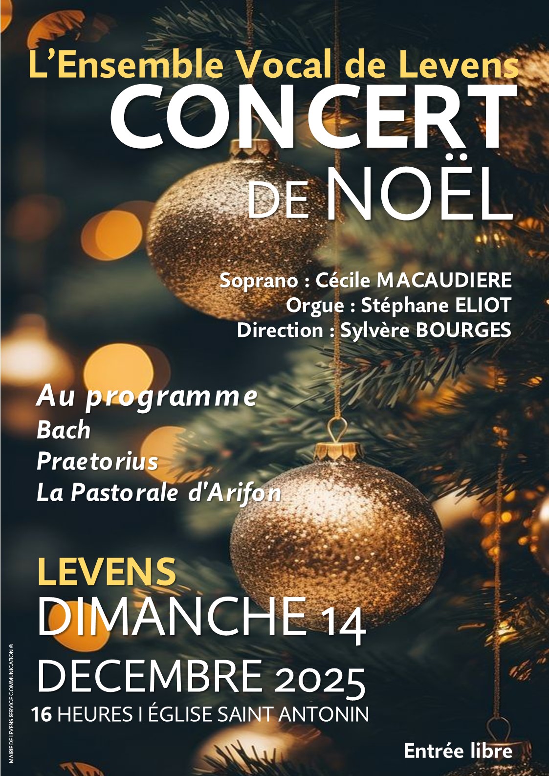 Concert de Nol  Ensemble Vocal de Levens