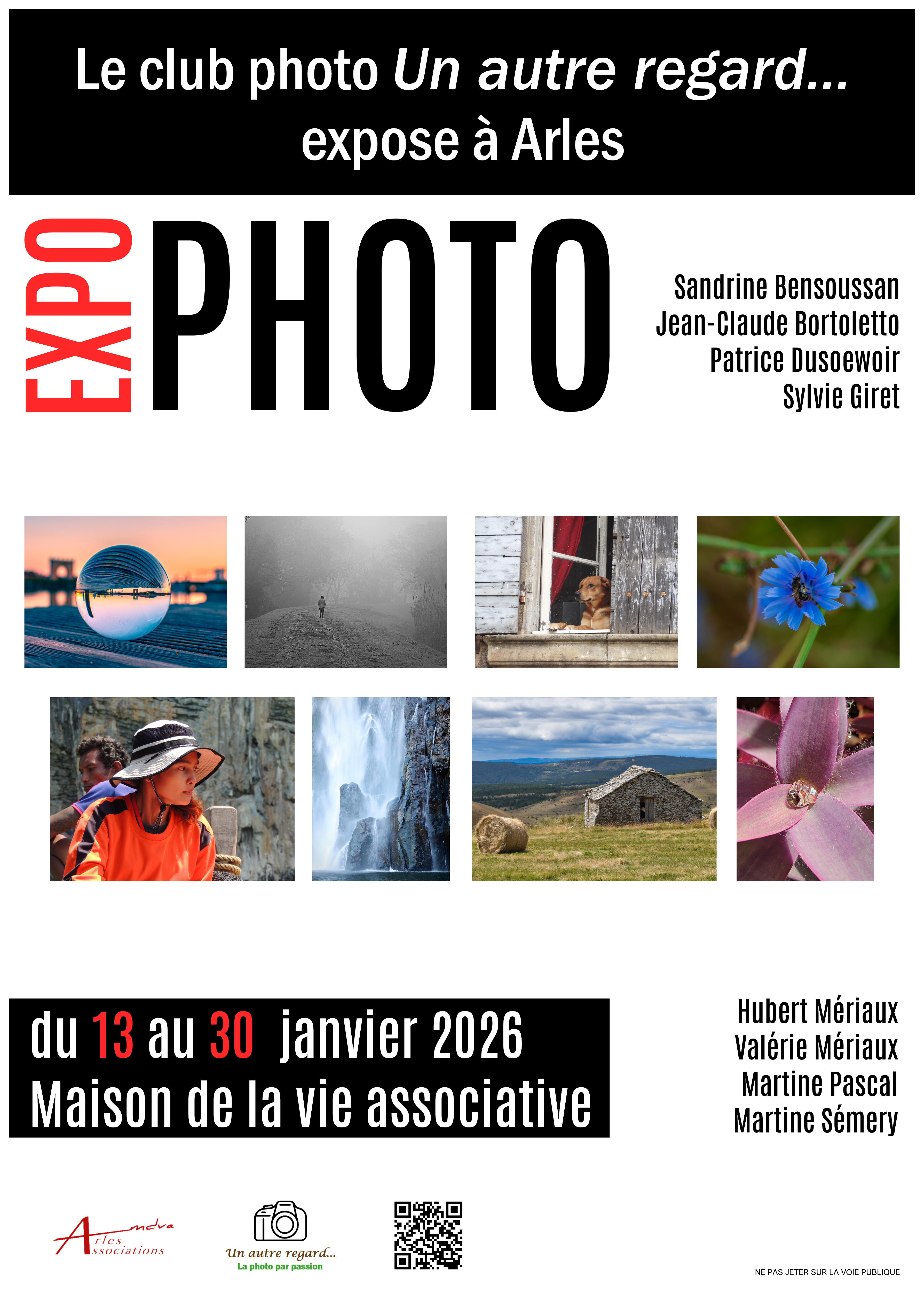 Exposition photo organise par le club 'Un autre regard...'