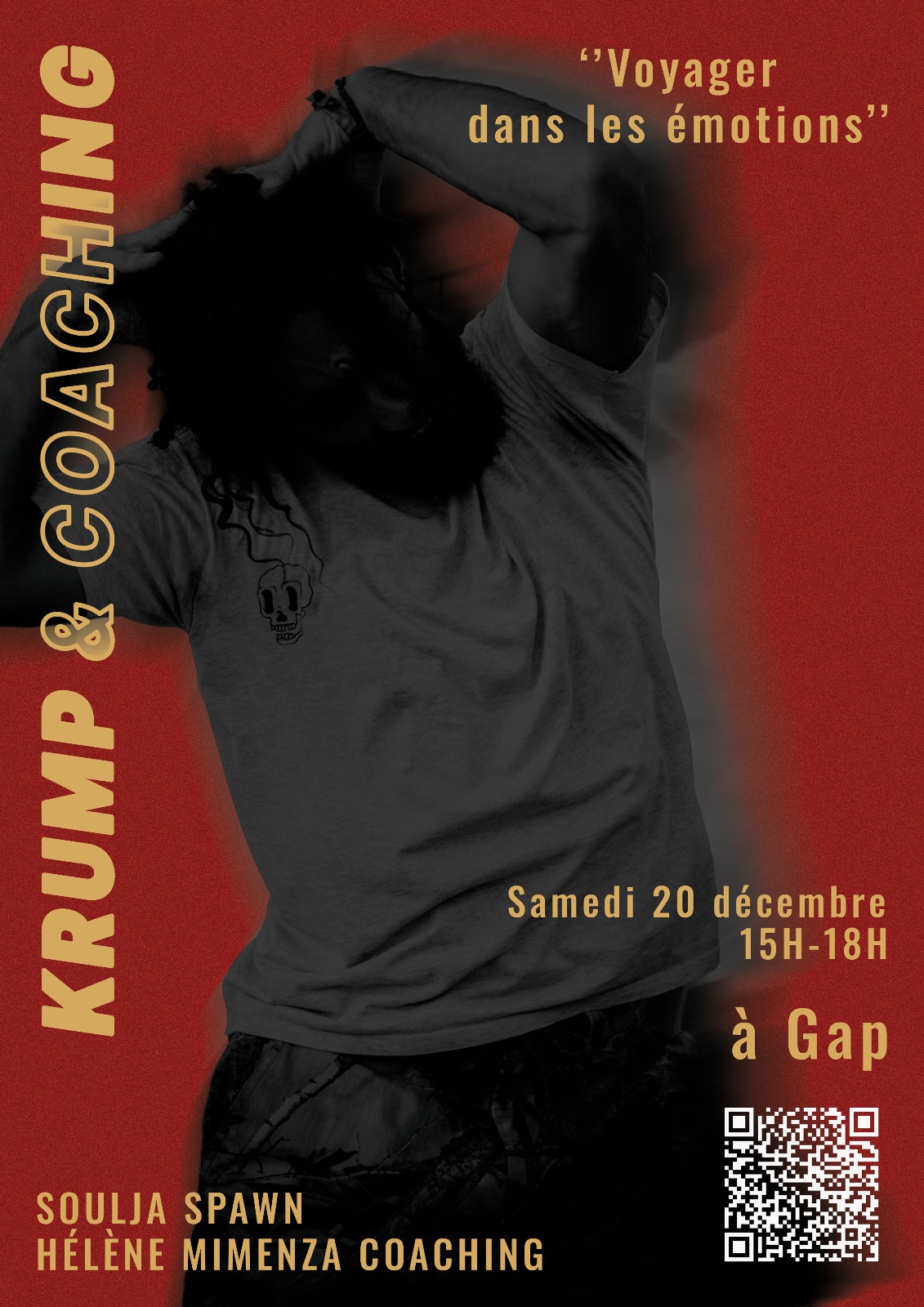 Krump & Coaching atelier : Voyager dans les motions