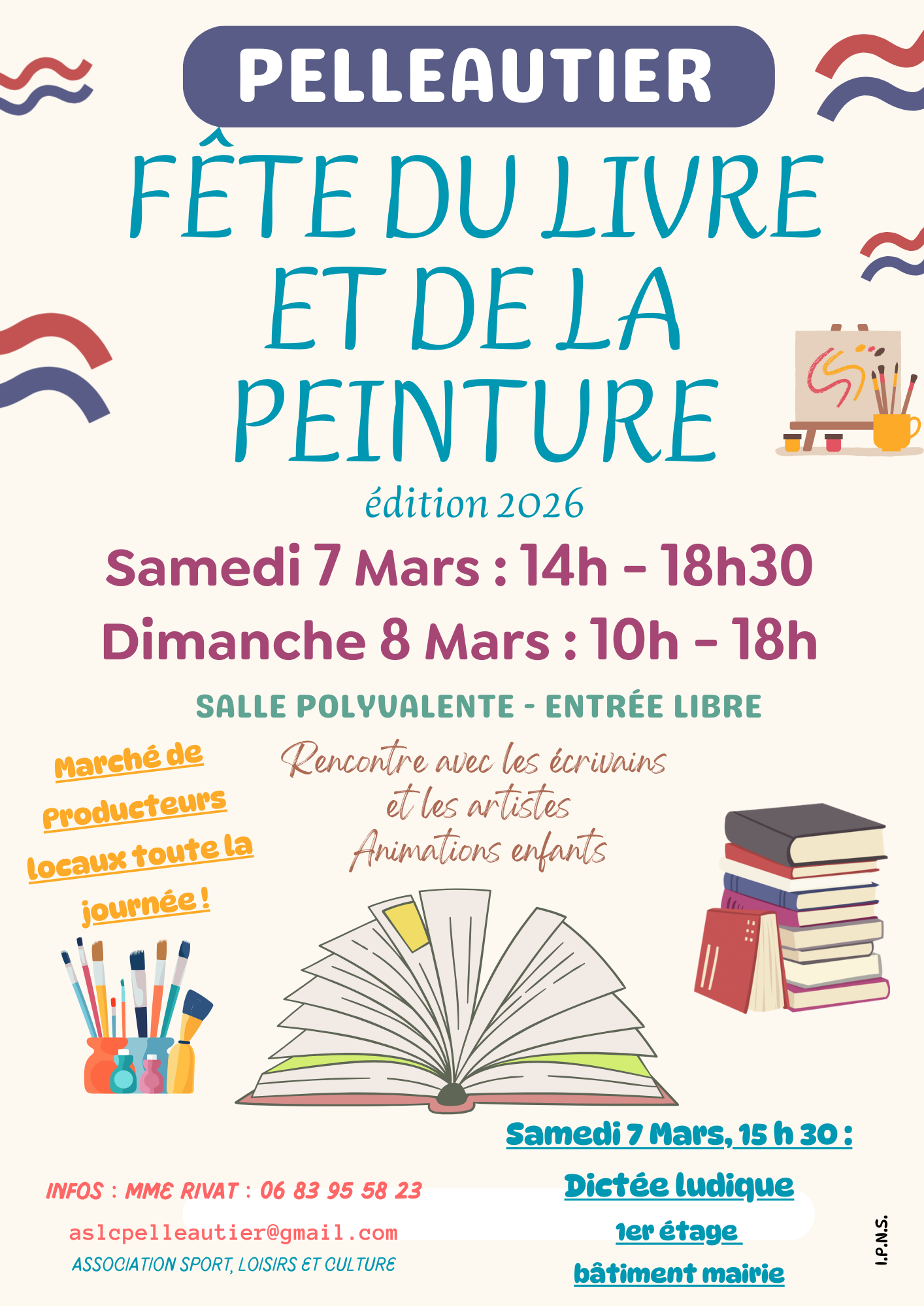 Fte du livre et de la Peinture