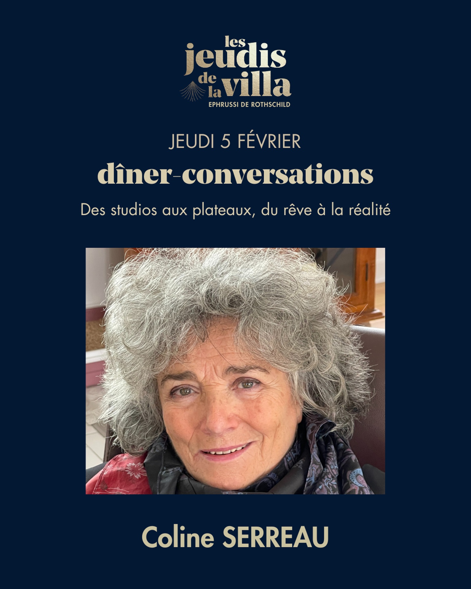 Les Jeudis de la Villa - Coline Serreau : Des studios aux plateaux, du rve  la ralit