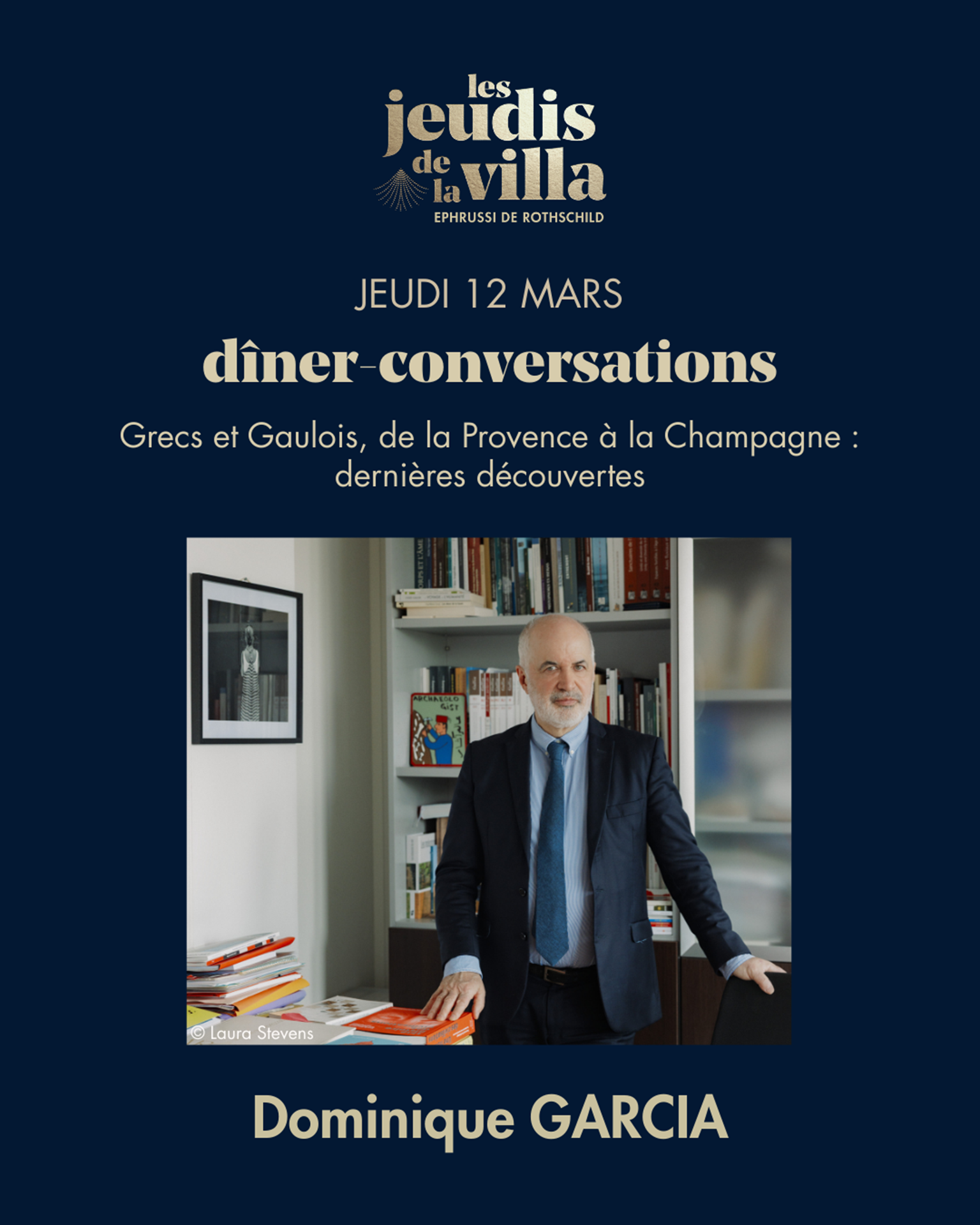 Les Jeudis de la Villa - Dominique Garcia : Grecs et Gaulois, de la Provence  la Champagne : dernires dcouvertes