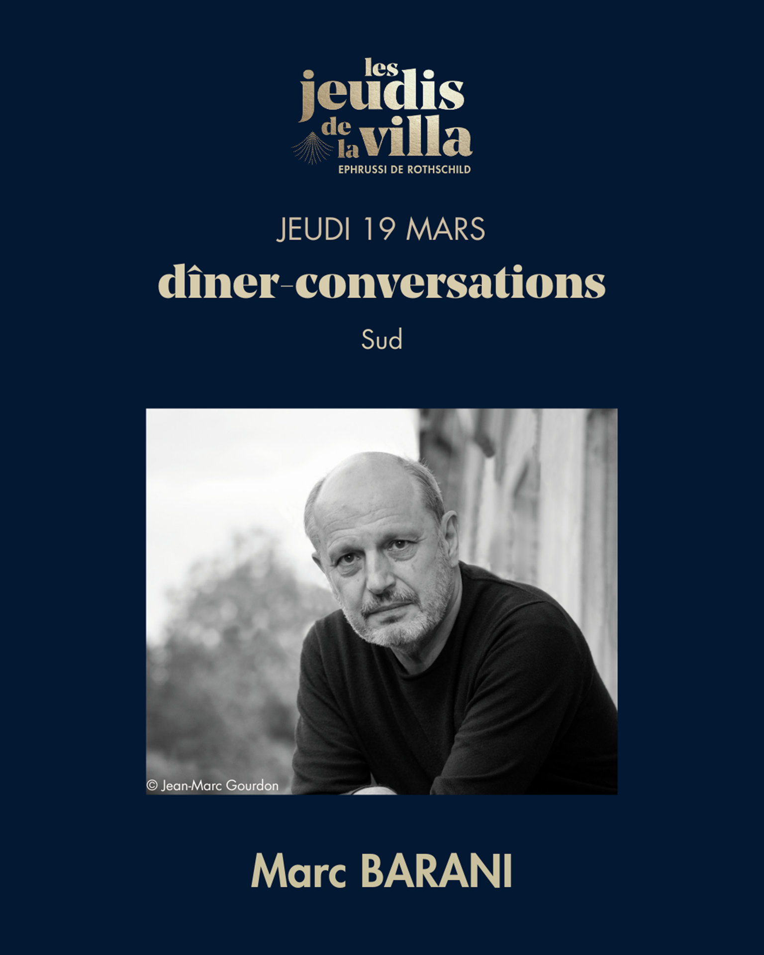 Les Jeudis de la Villa - Marc Barani : Sud