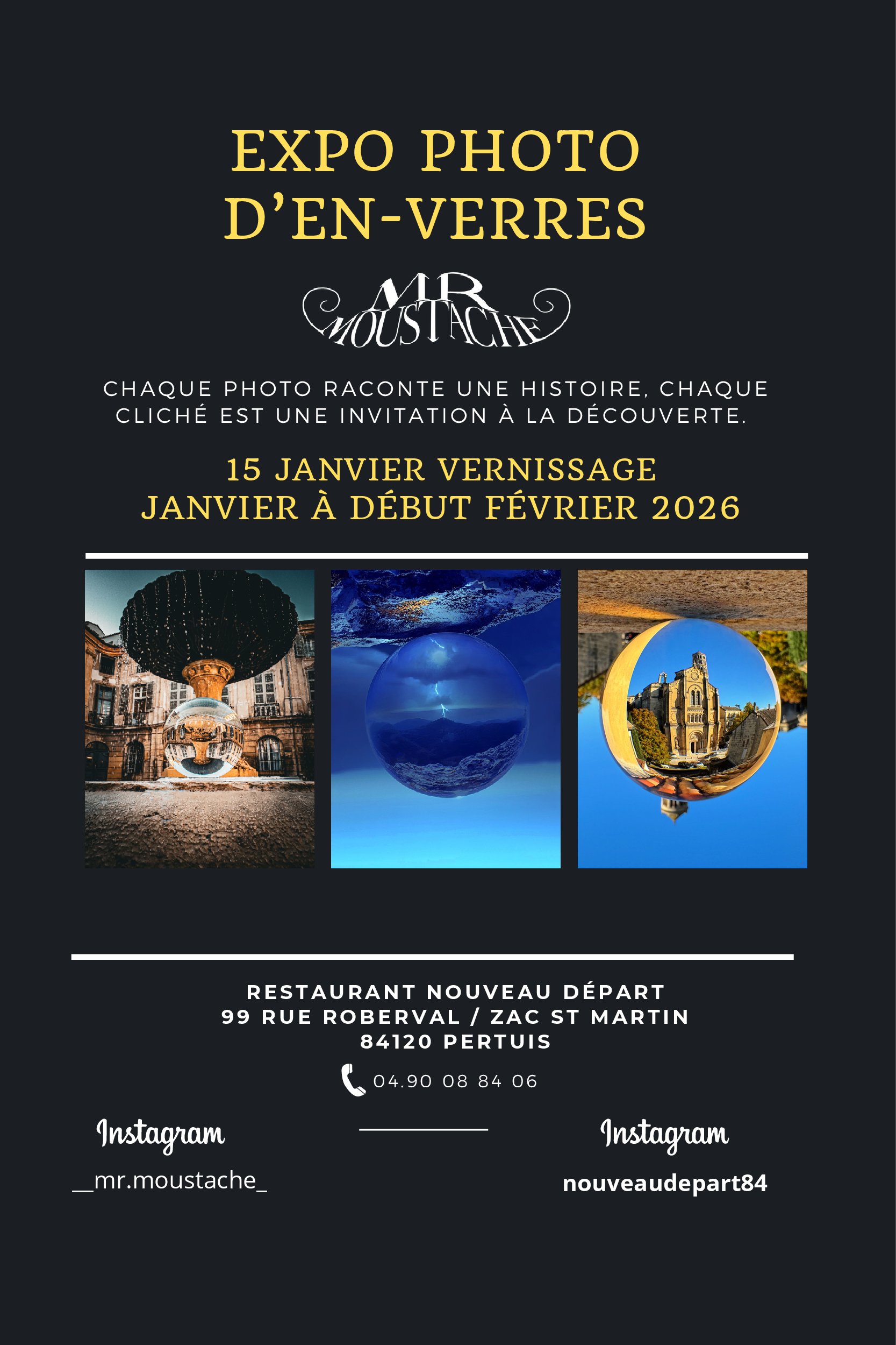 Expo photo d'en verres