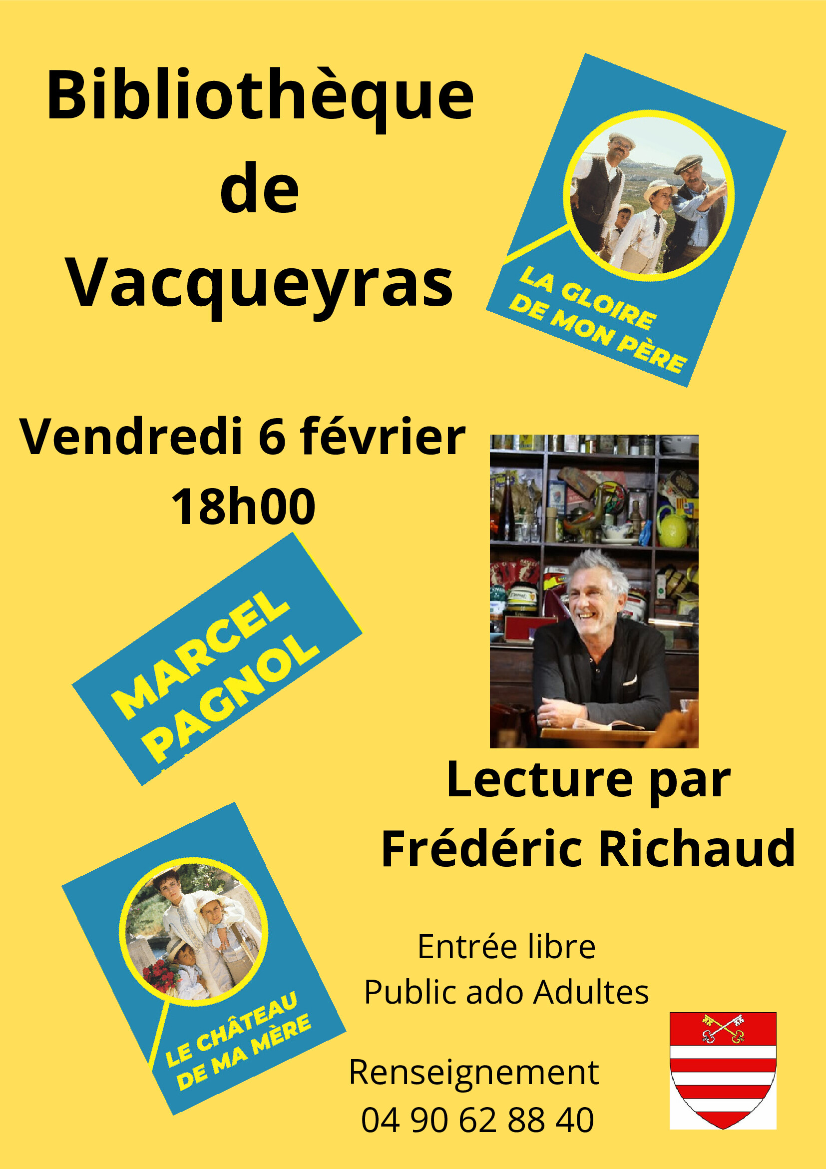 Lecture de Marcel Pagnol