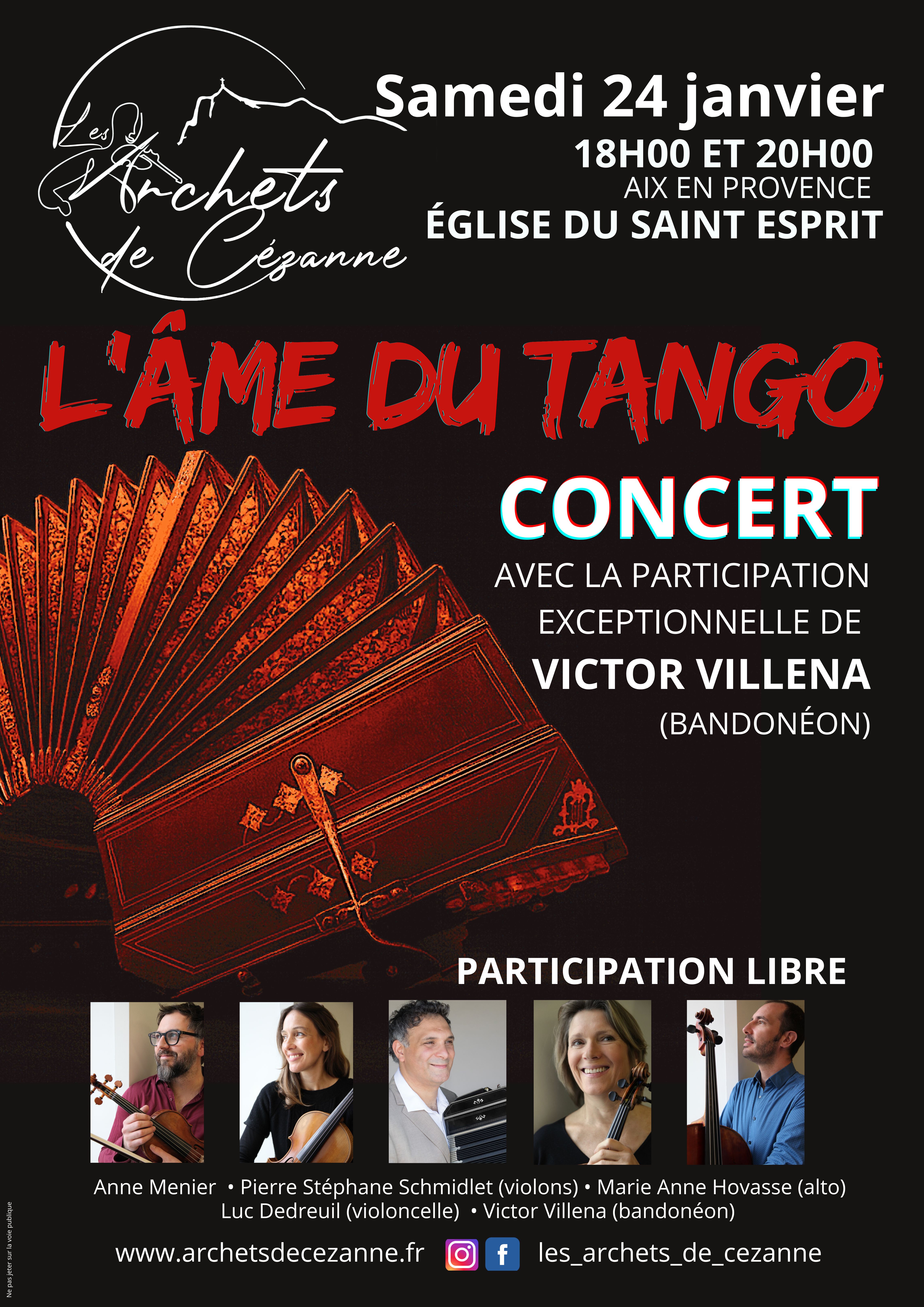 Concert : L'me du Tango