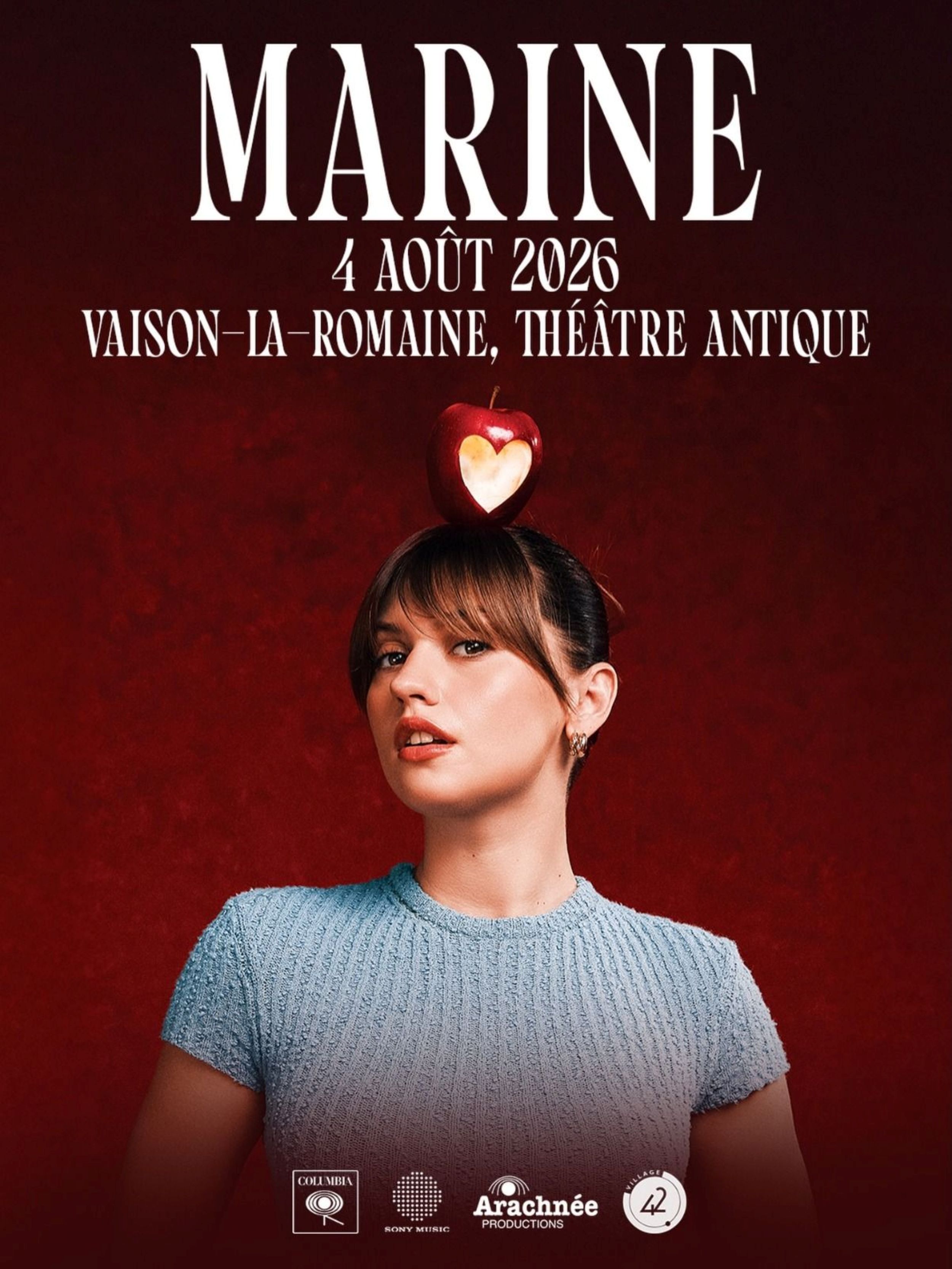 Marine en concert au Th��tre Antique