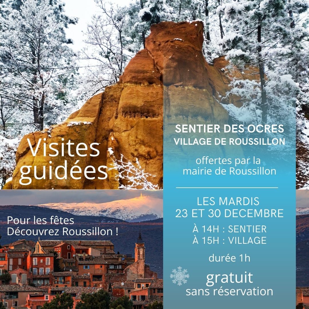 Visite guide du sentier des ocres de Roussillon