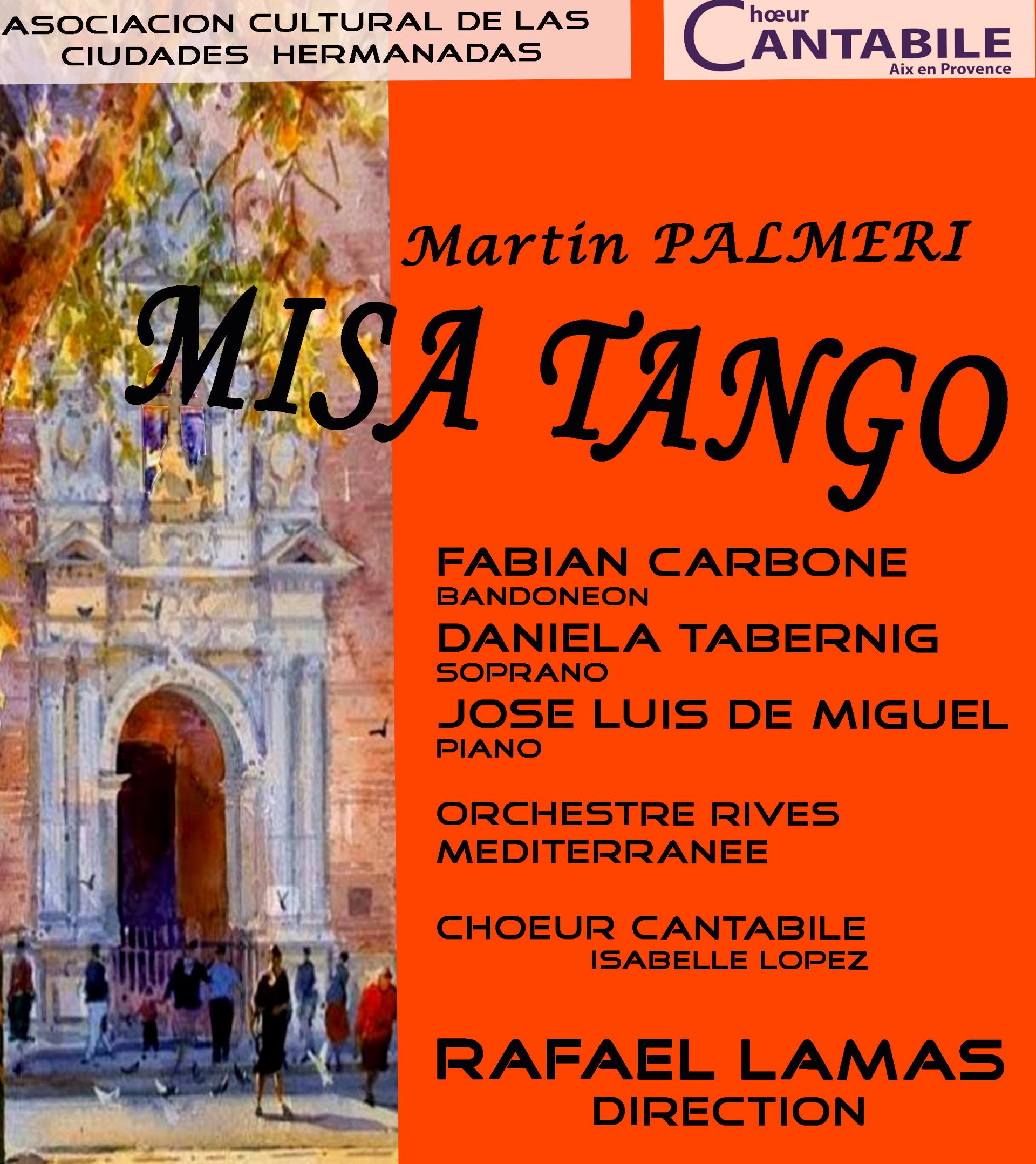 Concert : MISA TANGO de Martin PALMERI