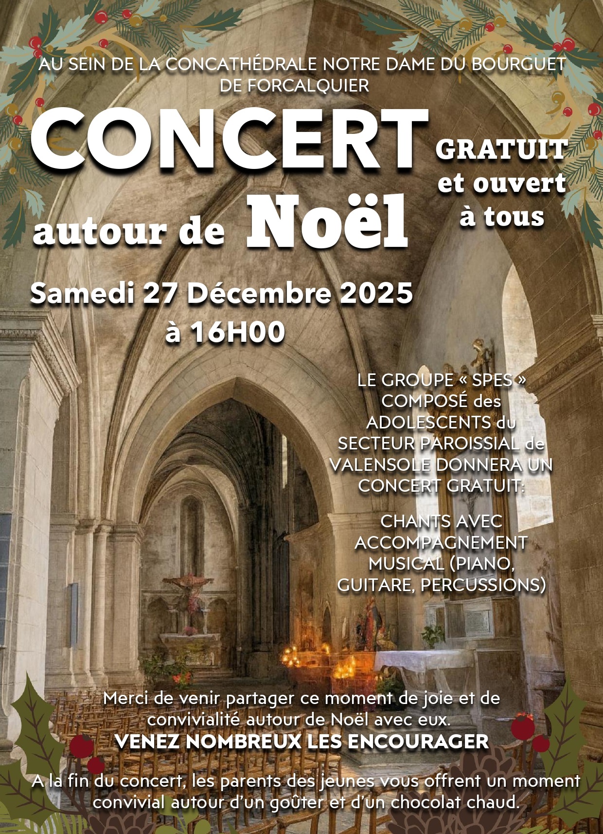 Concert autour de Nol