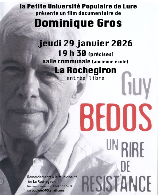 Projection du Film de Dominique GROS 