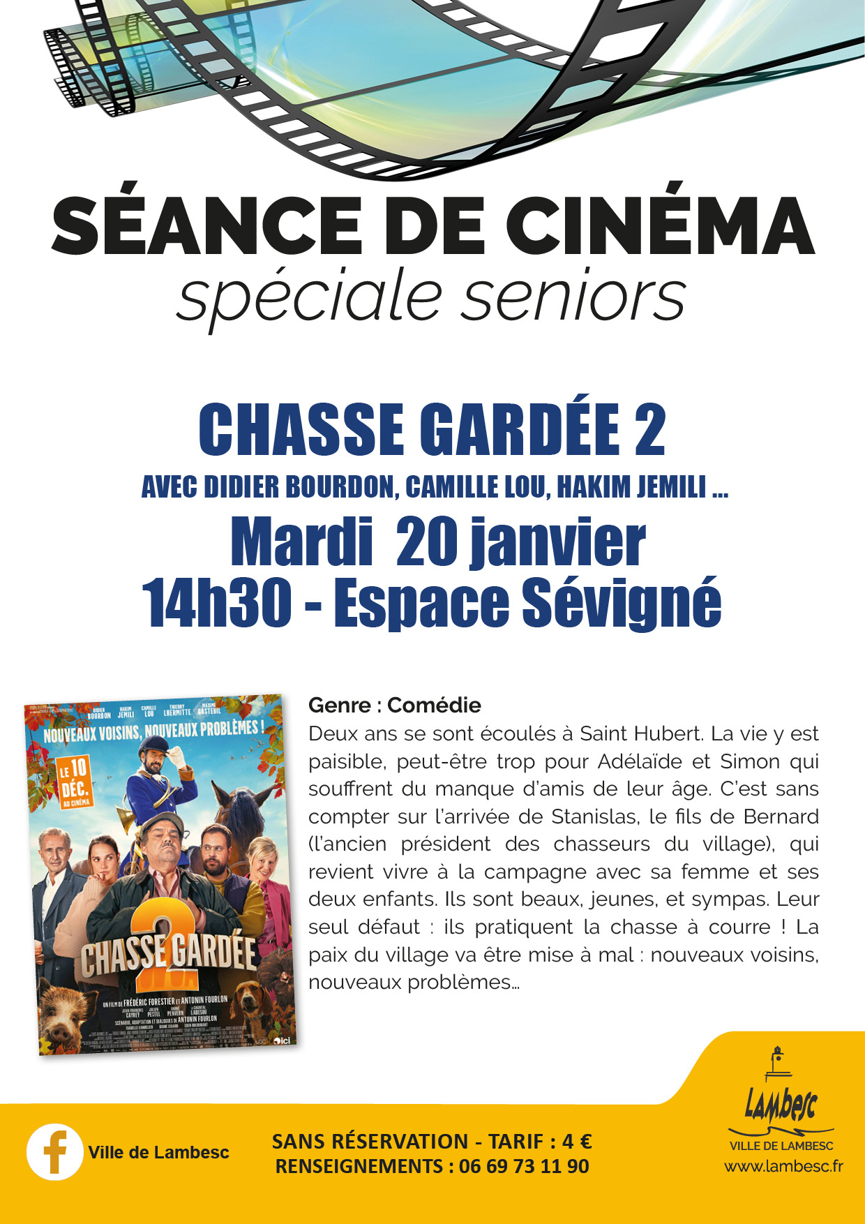 Cin� Seniors - Chasse gard�e 2