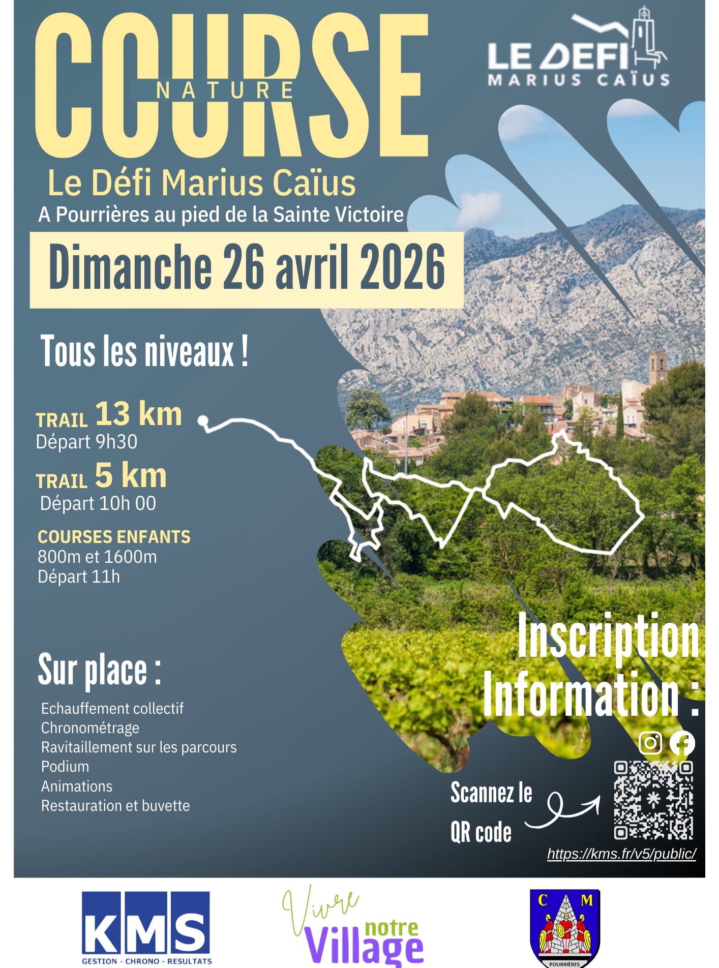 Course nature : le d�fi Marius Caius