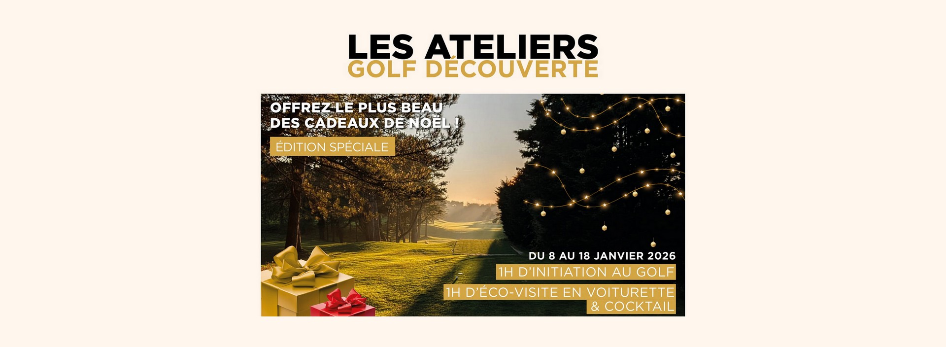Les Ateliers Golf D�couverte au Golf de Servanes
