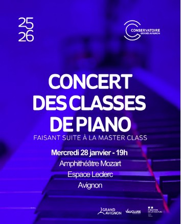 Concert des classes de piano