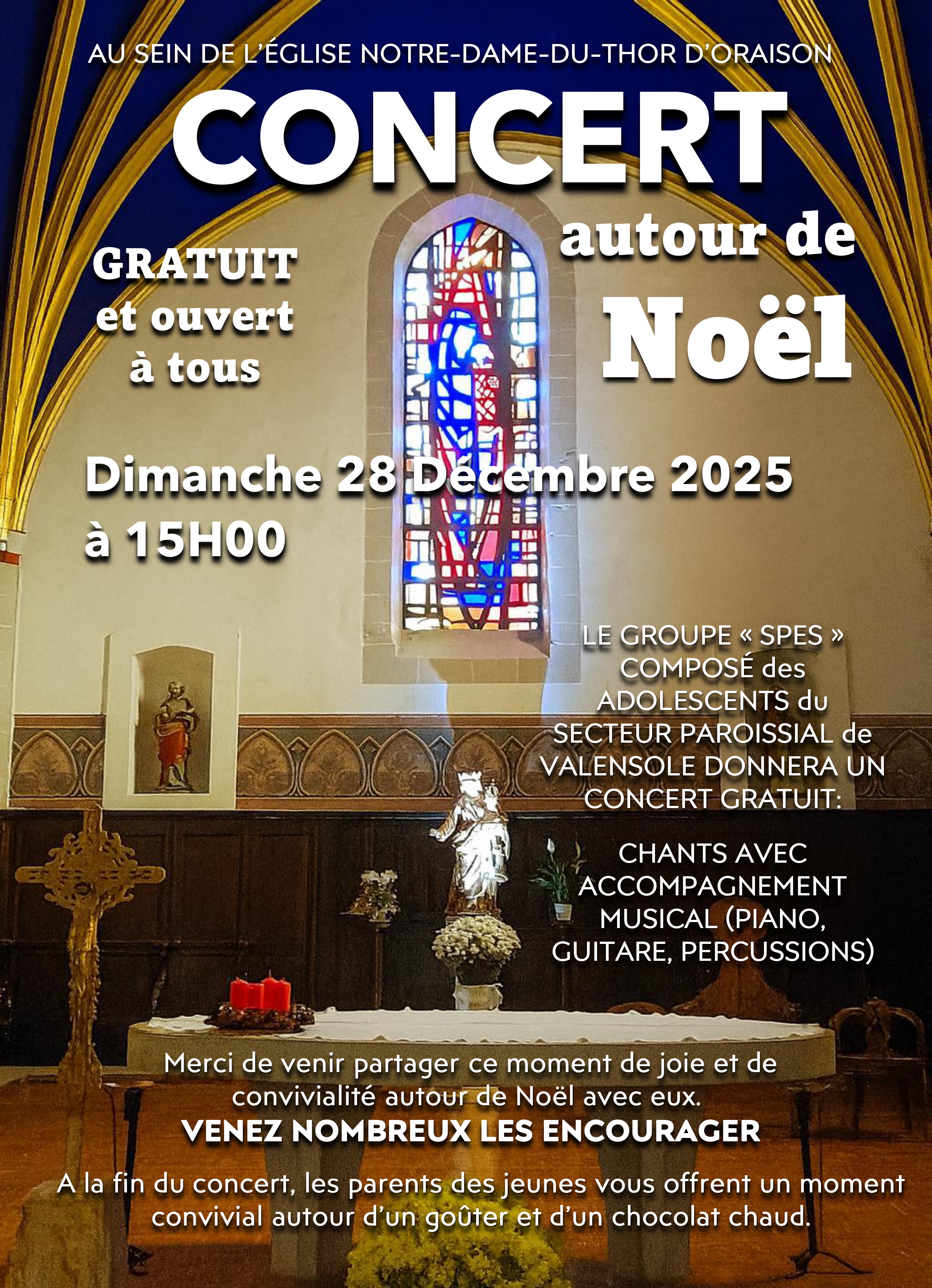 Concert autour de No�l � Oraison