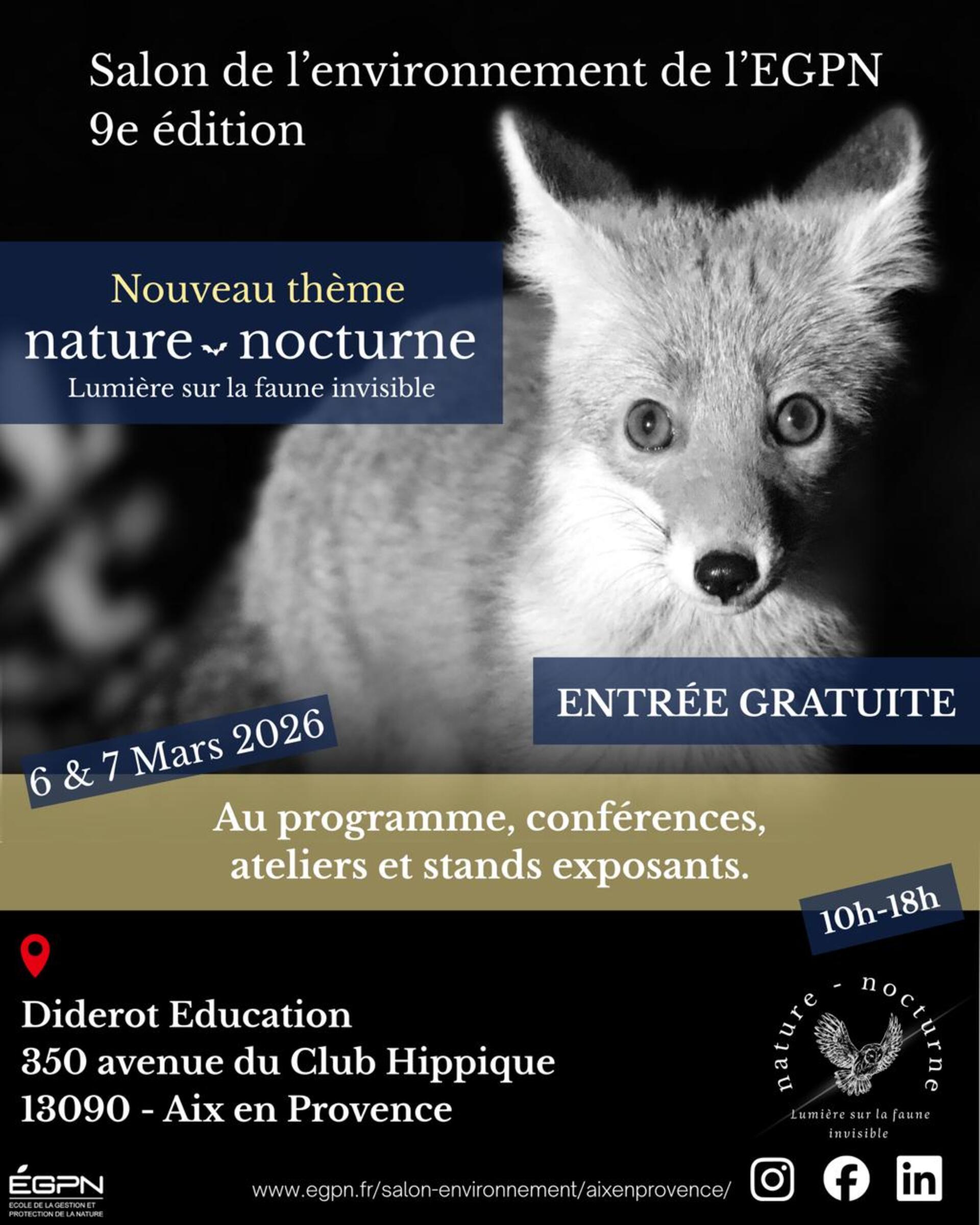 Salon de l'Environnement de l'EGPN - 9e �dition - Nature Nocture